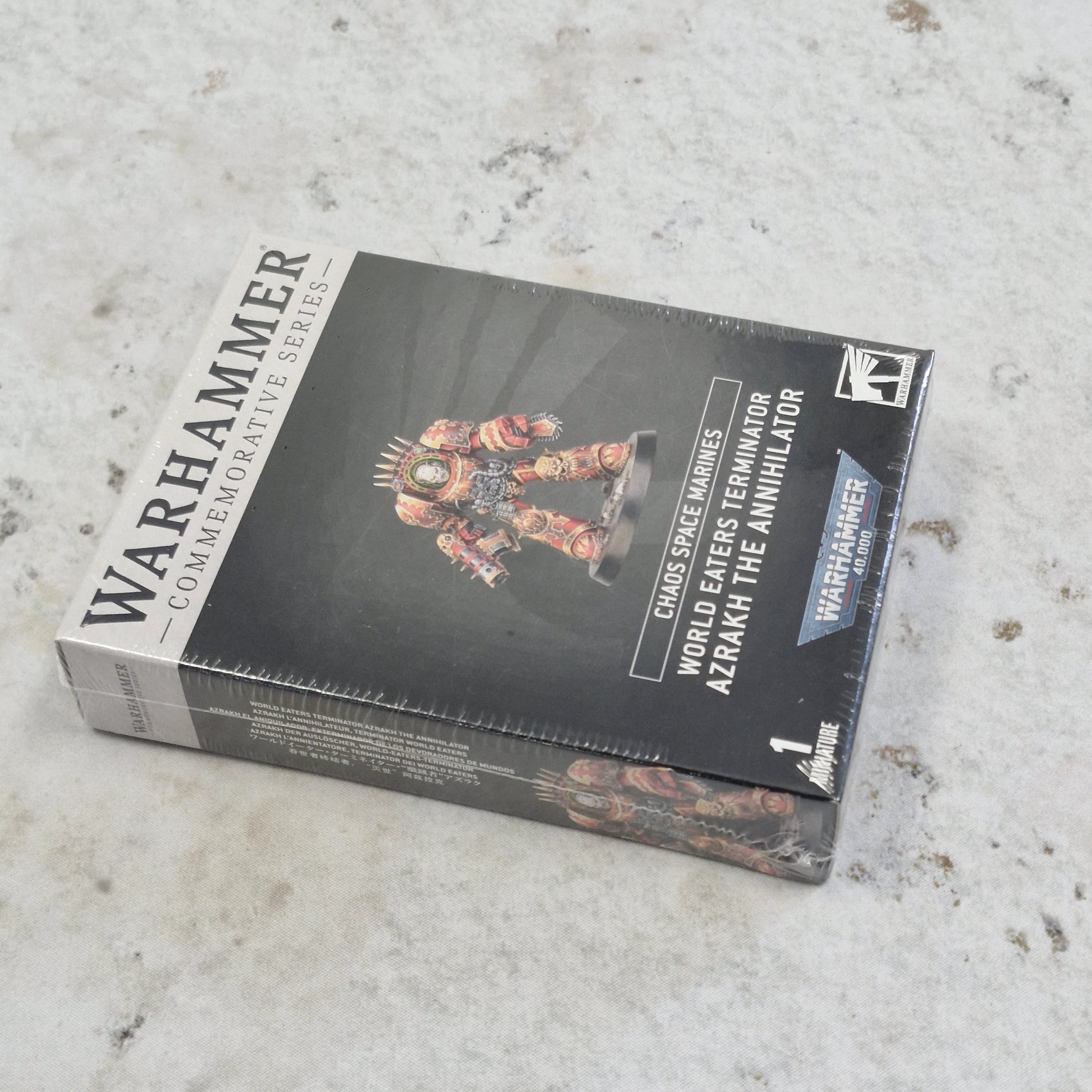 Warhammer 40k World Eaters Azrakh the Annihilator - Commemorative Series AY232 - Image 2
