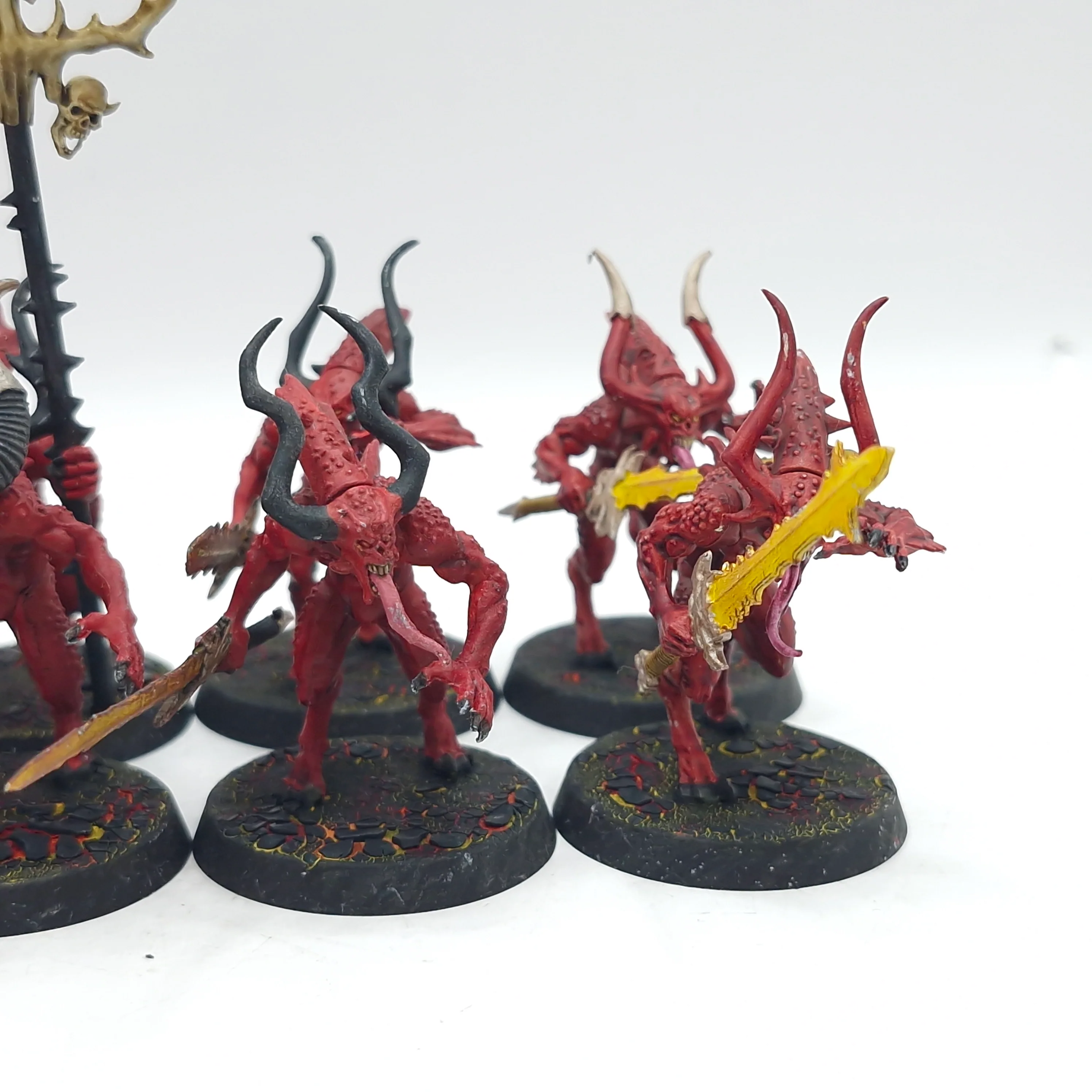 Warhammer Age of Sigmar: Blades of Khorne Bloodletters - Painted (AE142) - Image 4