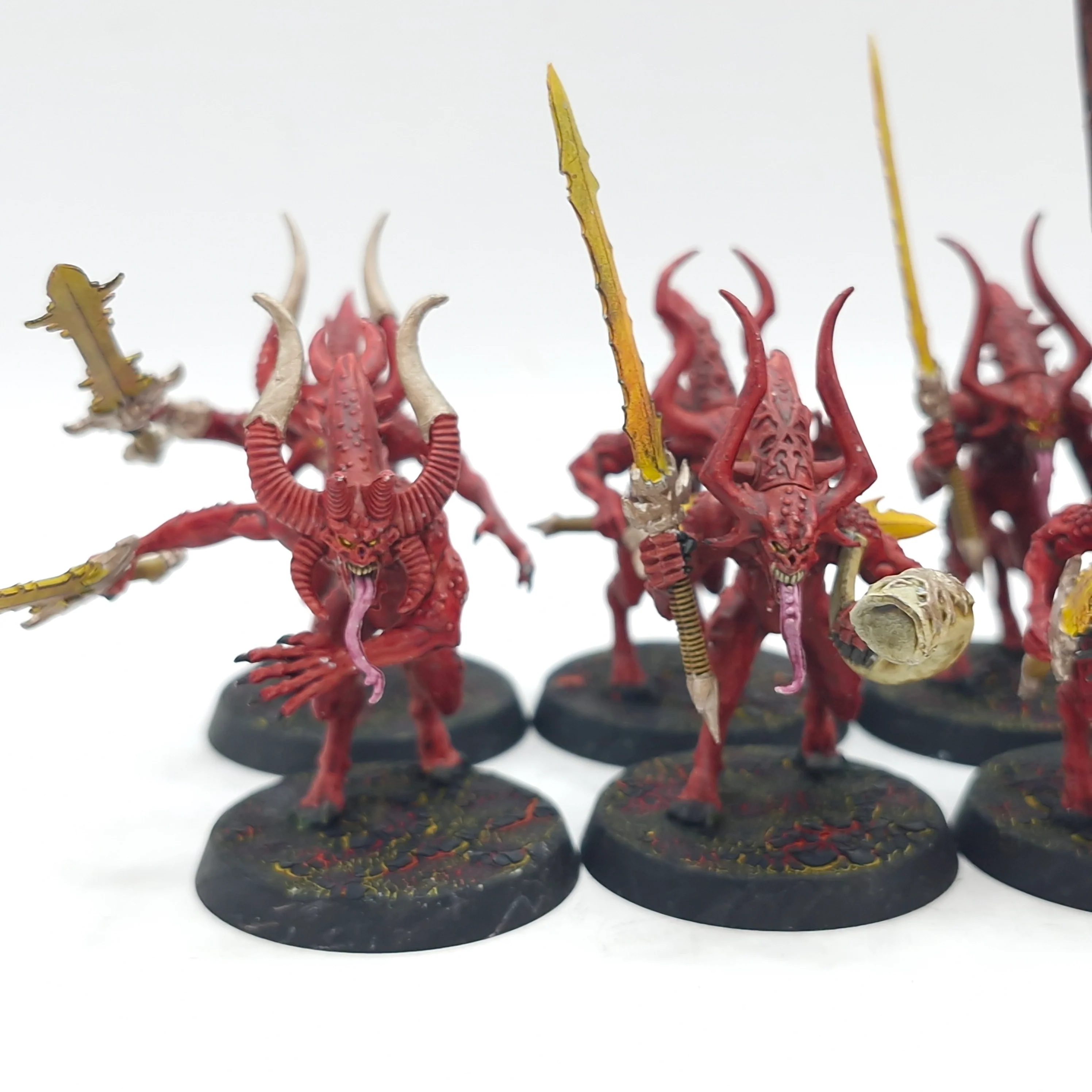 Warhammer Age of Sigmar: Blades of Khorne Bloodletters - Painted (BJ227) - Image 2