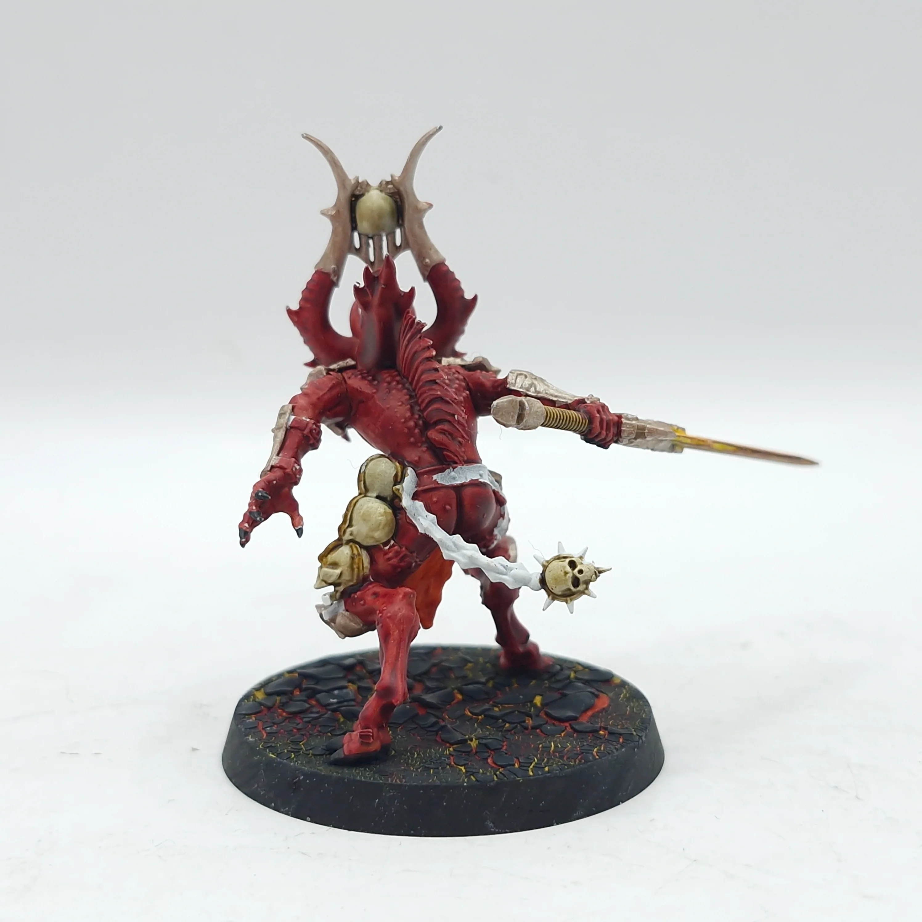 Warhammer Age of Sigmar: Blades of Khorne Bloodmaster - Painted (AA230) - Image 3