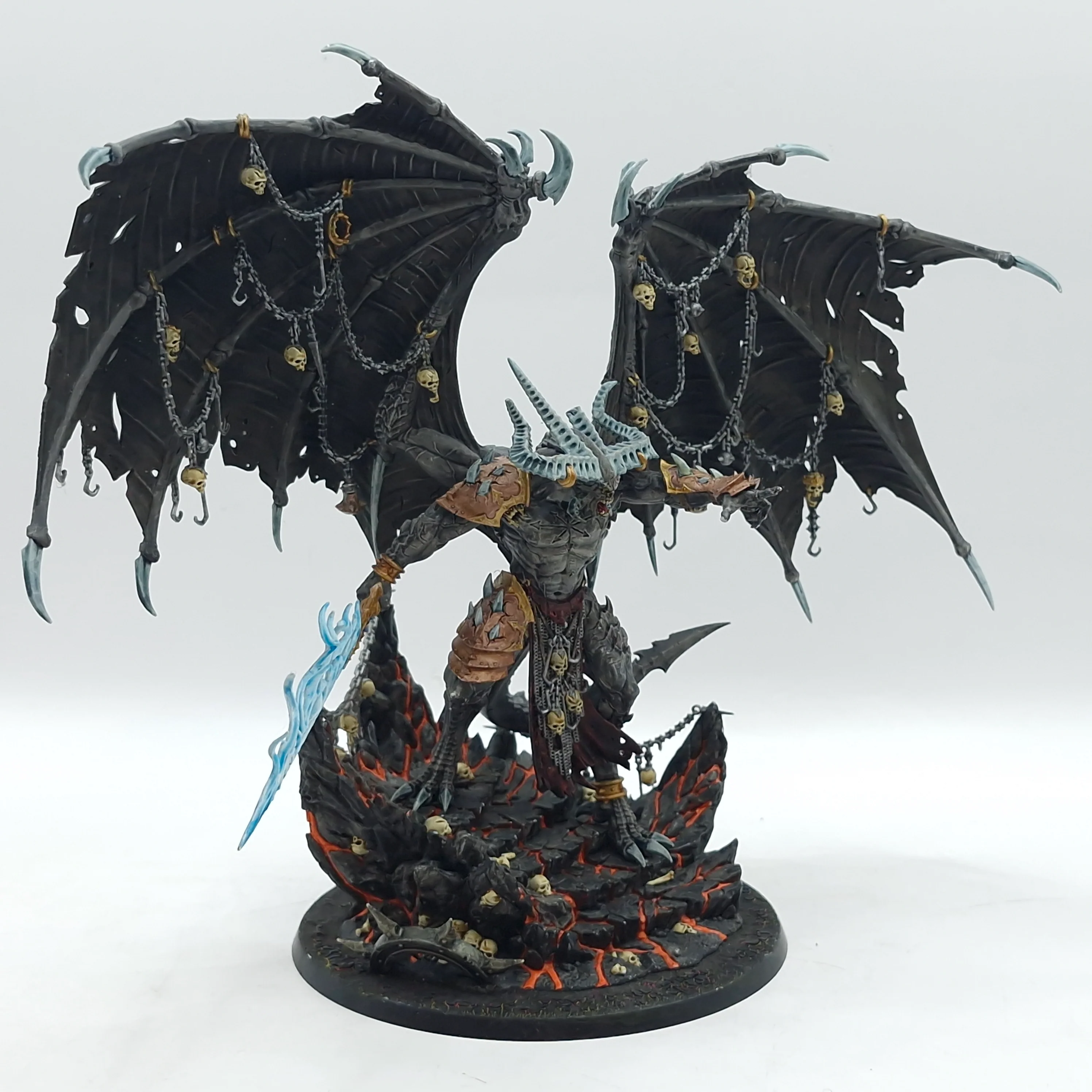 Warhammer Age of Sigmar: Chaos Daemons Be'lakor, the Dark Master - Painted (BA213) - Image 6