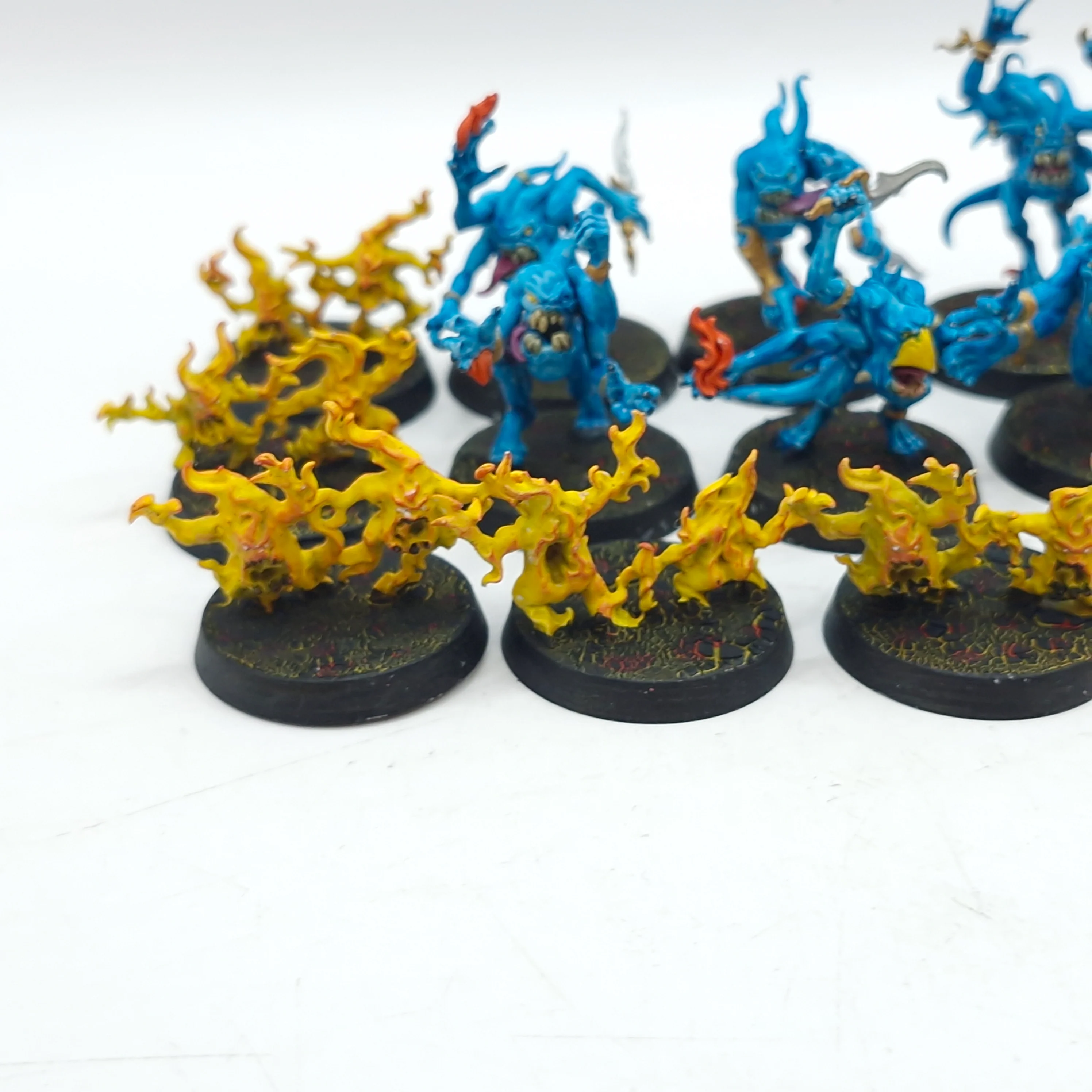 Warhammer Age of Sigmar: Disciples of Tzeentch Blue Horrors - Painted (AQ046) - Image 2