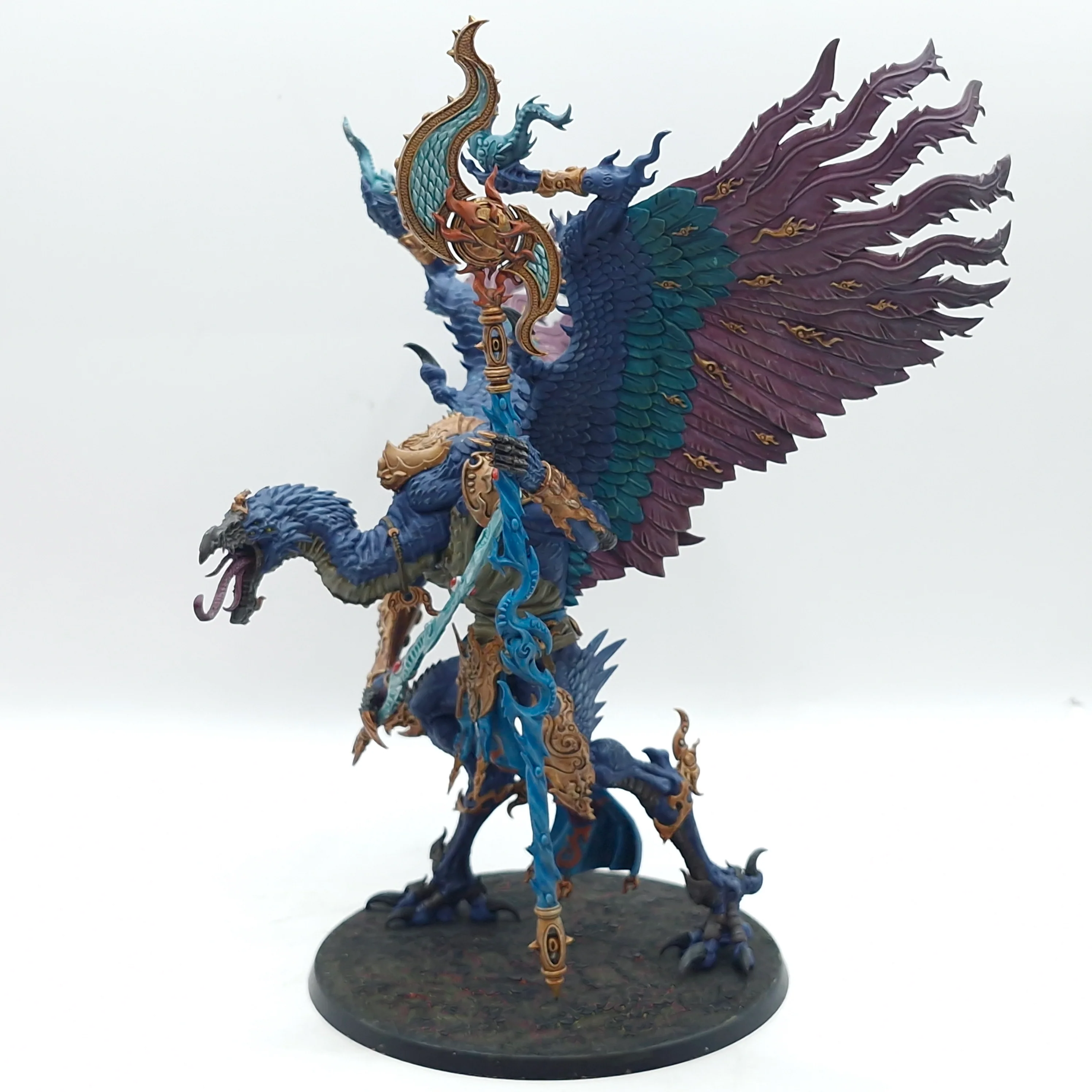 Warhammer Age of Sigmar: Disciples of Tzeentch Lord of Change - Painted (AX061) - Image 2