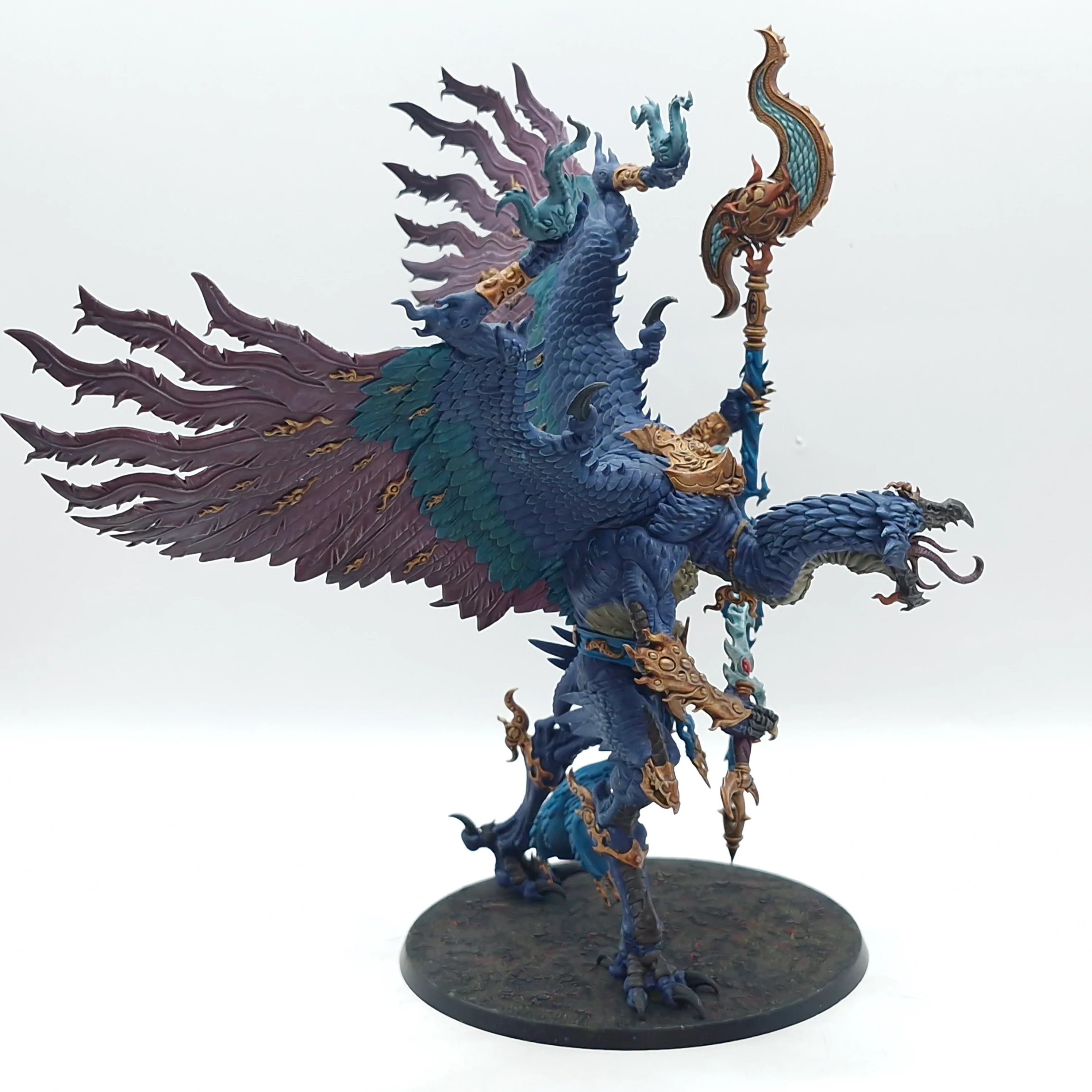 Warhammer Age of Sigmar: Disciples of Tzeentch Lord of Change - Painted (AX061) - Image 5