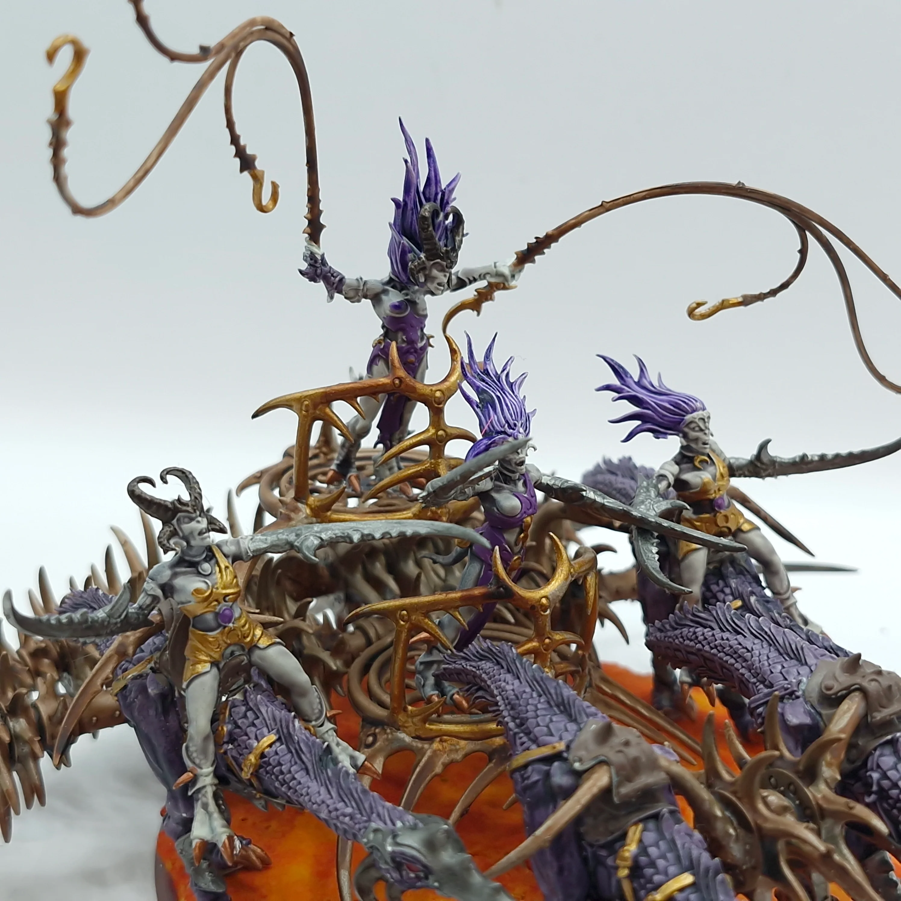 Warhammer Age of Sigmar: Hedonites of Slaanesh Exalted Chariot of Slaanesh (BF029) - Image 7