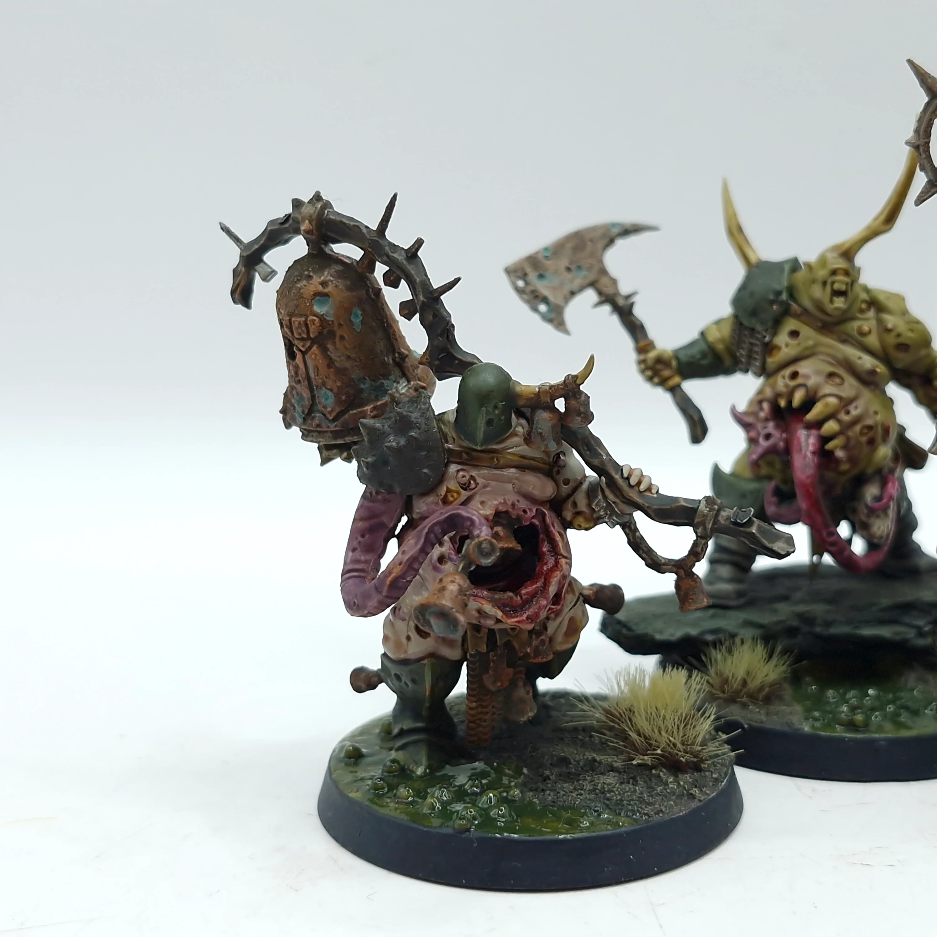 Warhammer Age of Sigmar: Maggotkin of Nurgle Putrid Blightkings (AW191) - Image 2
