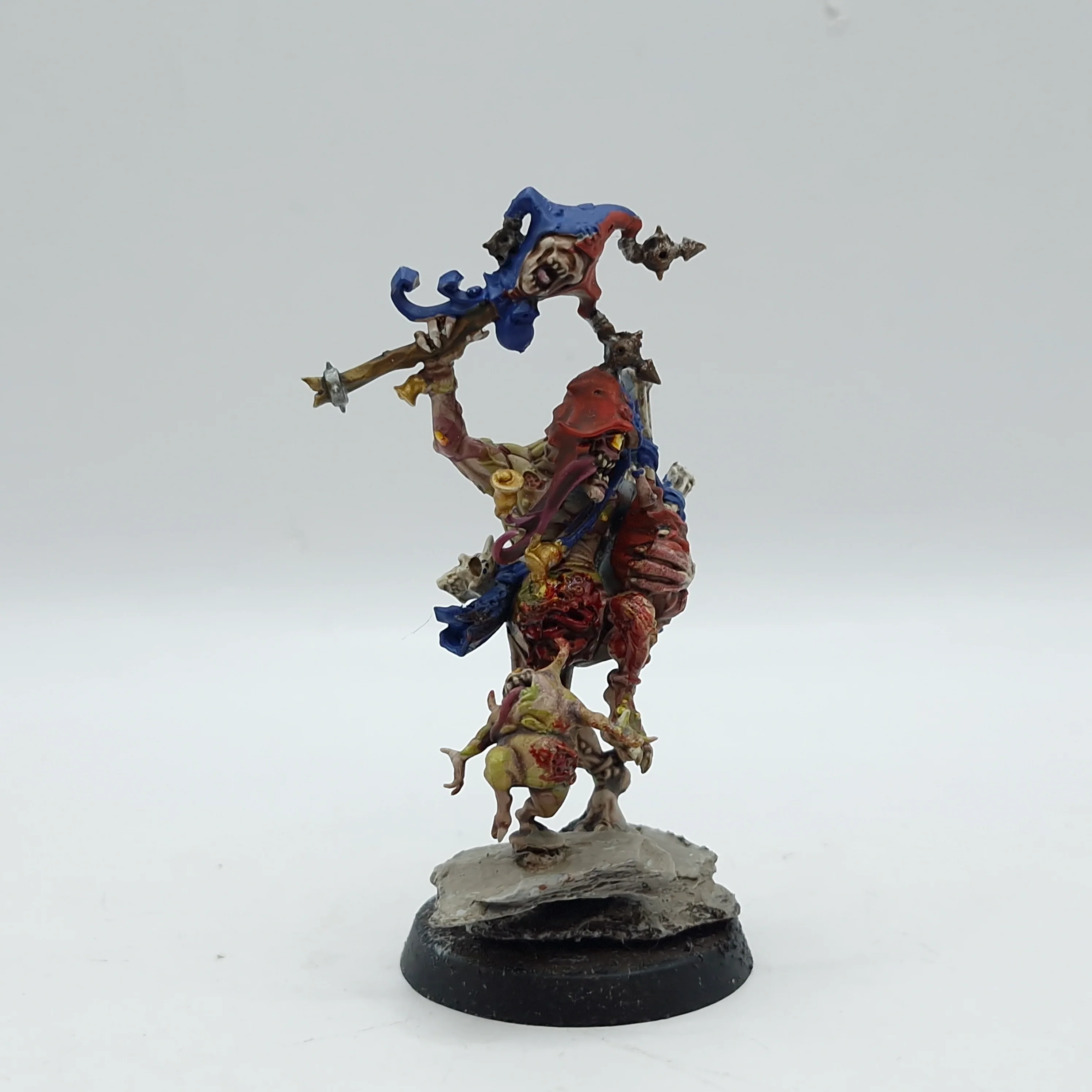 Warhammer Age of Sigmar: Maggotkin of Nurgle Sloppity Bilepiper - Painted (AA234) - Image 5
