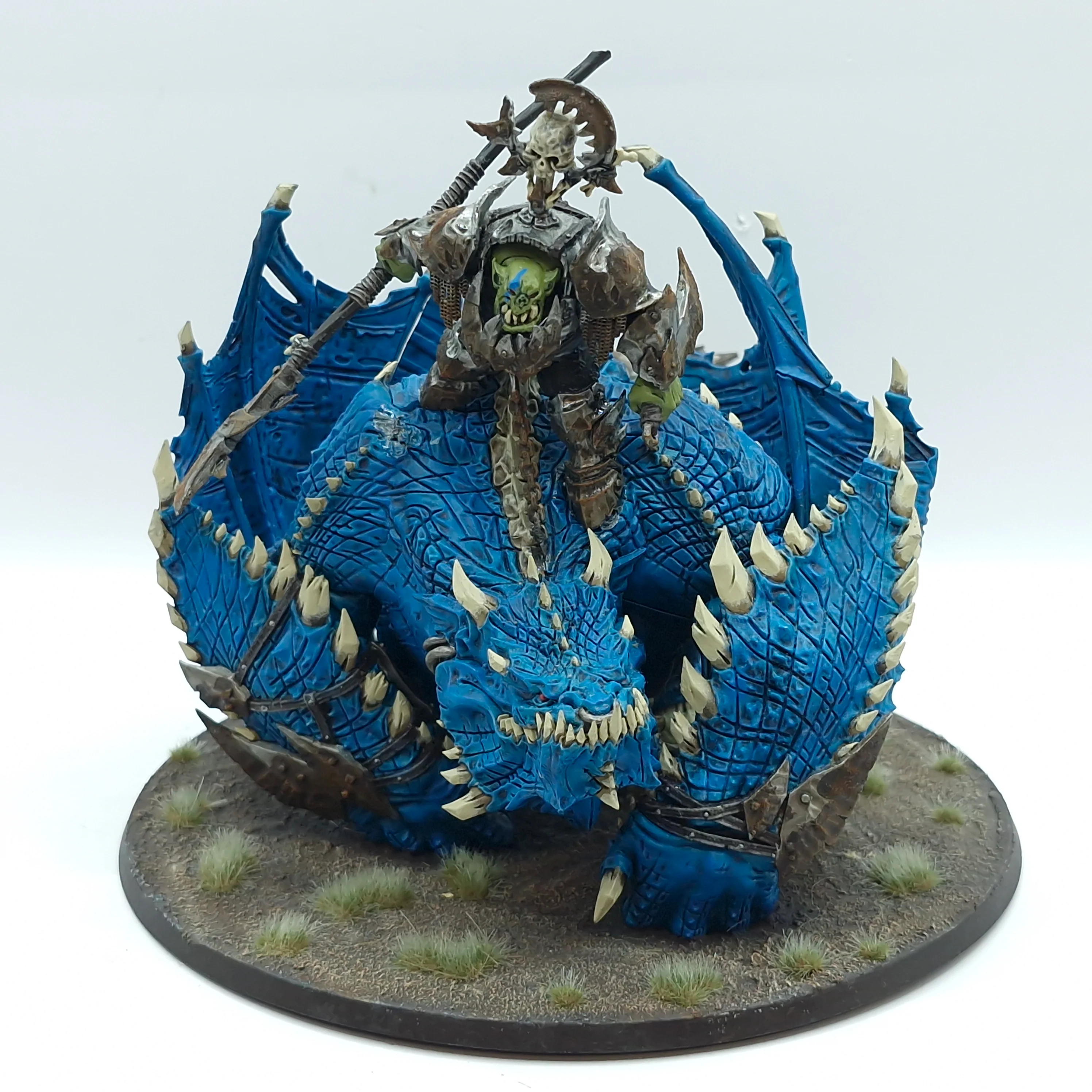 Warhammer Age of Sigmar: Orruk Warclans Megaboss on Maw-krusha (BF070)
