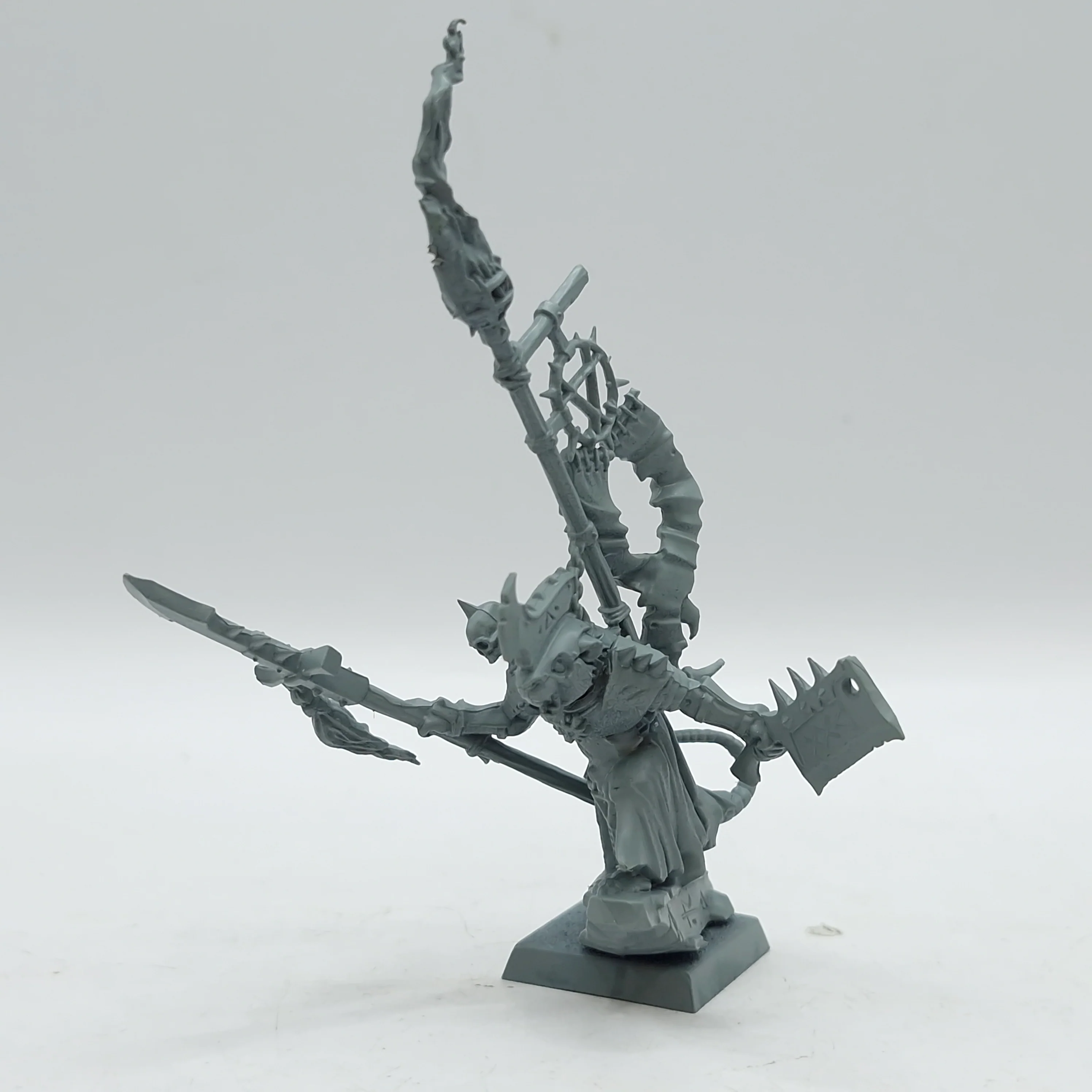 Warhammer Age of Sigmar: Skaven Clawlord and Warlock Bombardier (AD219) - Image 2