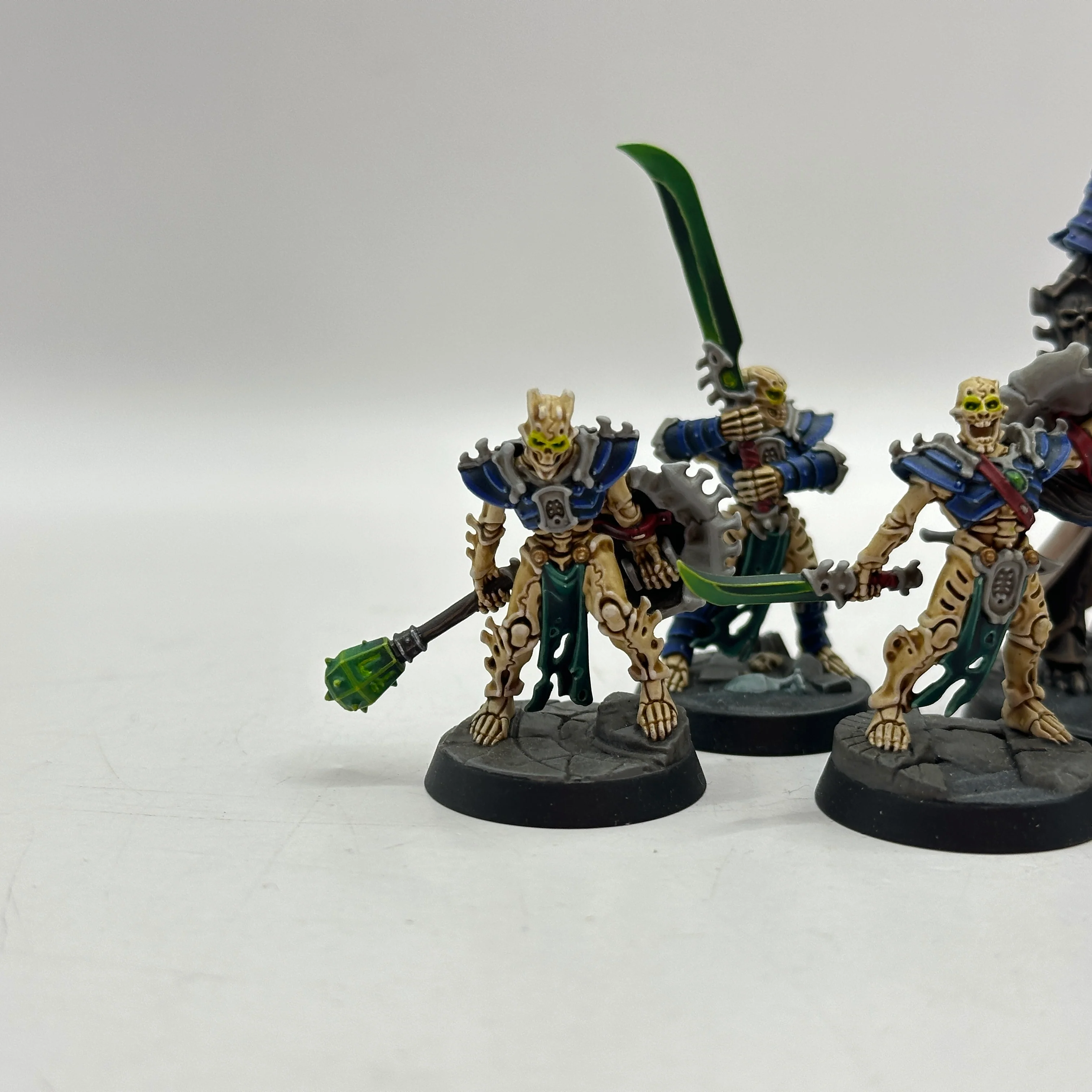 Warhammer Age of Sigmar: Underworlds Ossiarch Bonereapers Kainan's Reapers - Painted (BI101) - Image 2