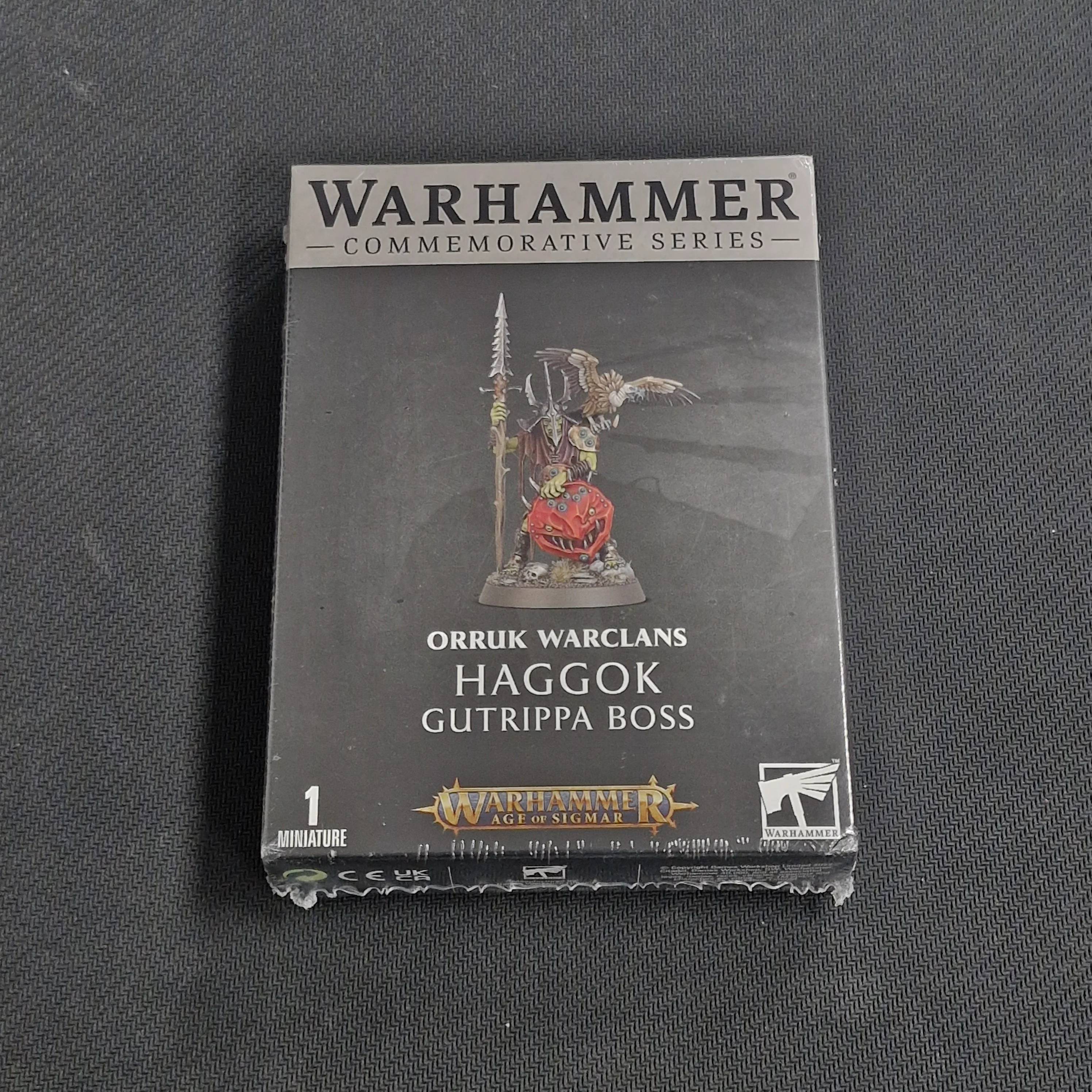 Warhammer Age of Sigmar Haggok Gutrippa Boss - Orruk Warclans - in Box BD347