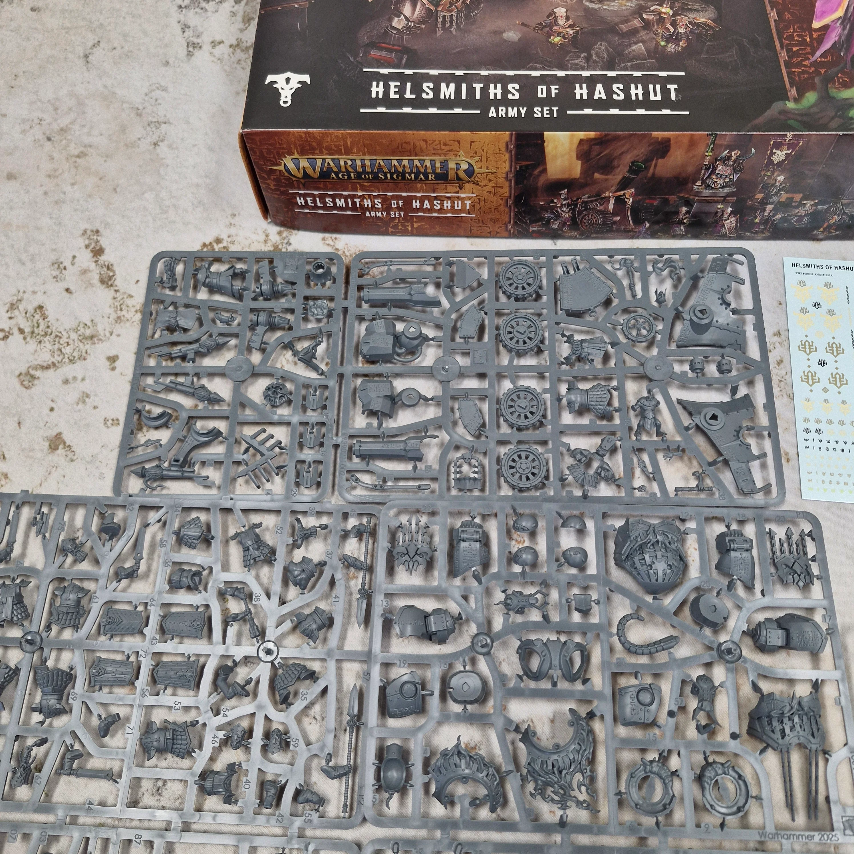 Warhammer Age of Sigmar Helsmiths of Hashut Army Set - Miniatures only AV337 - Image 7
