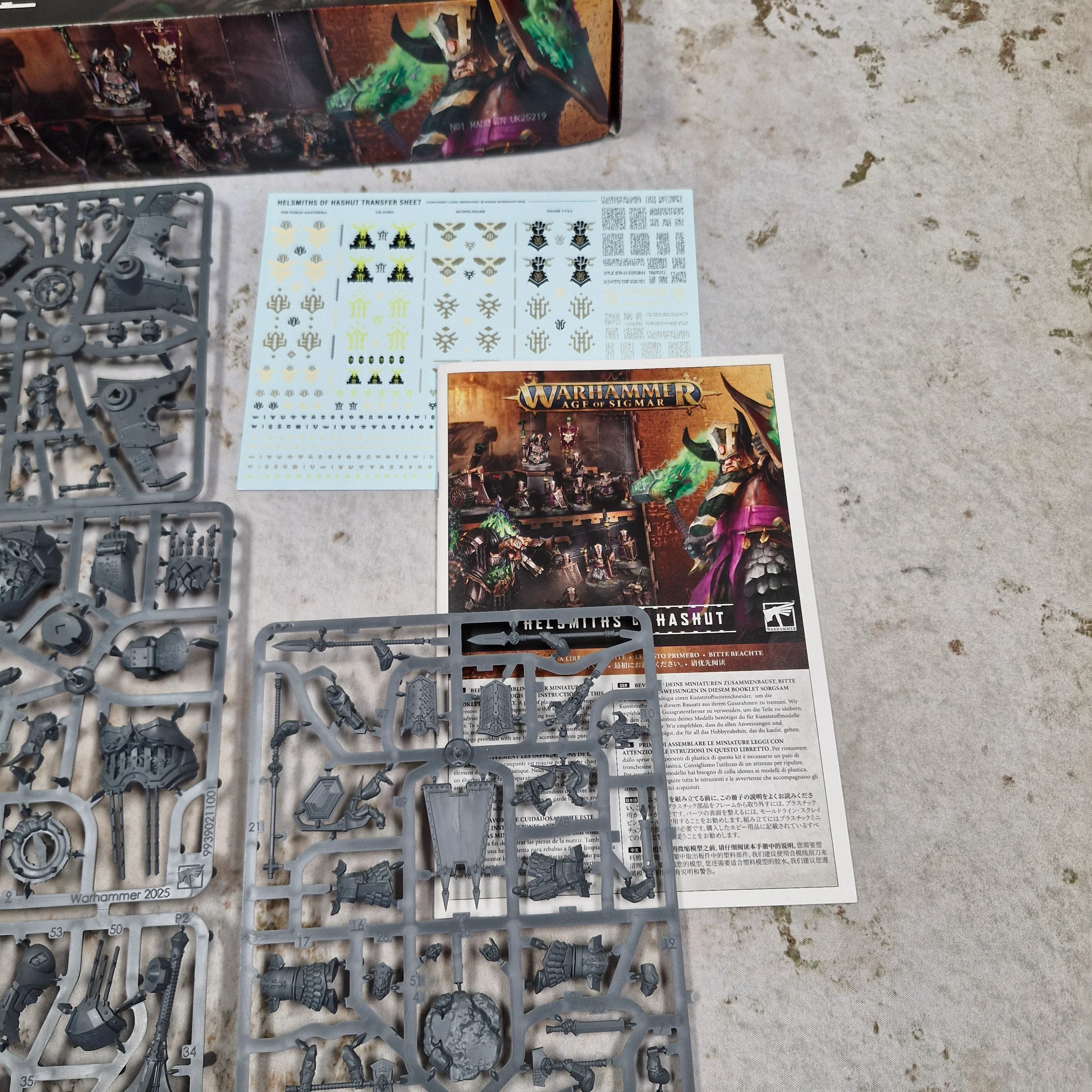 Warhammer Age of Sigmar Helsmiths of Hashut Army Set - Miniatures only AV337 - Image 9