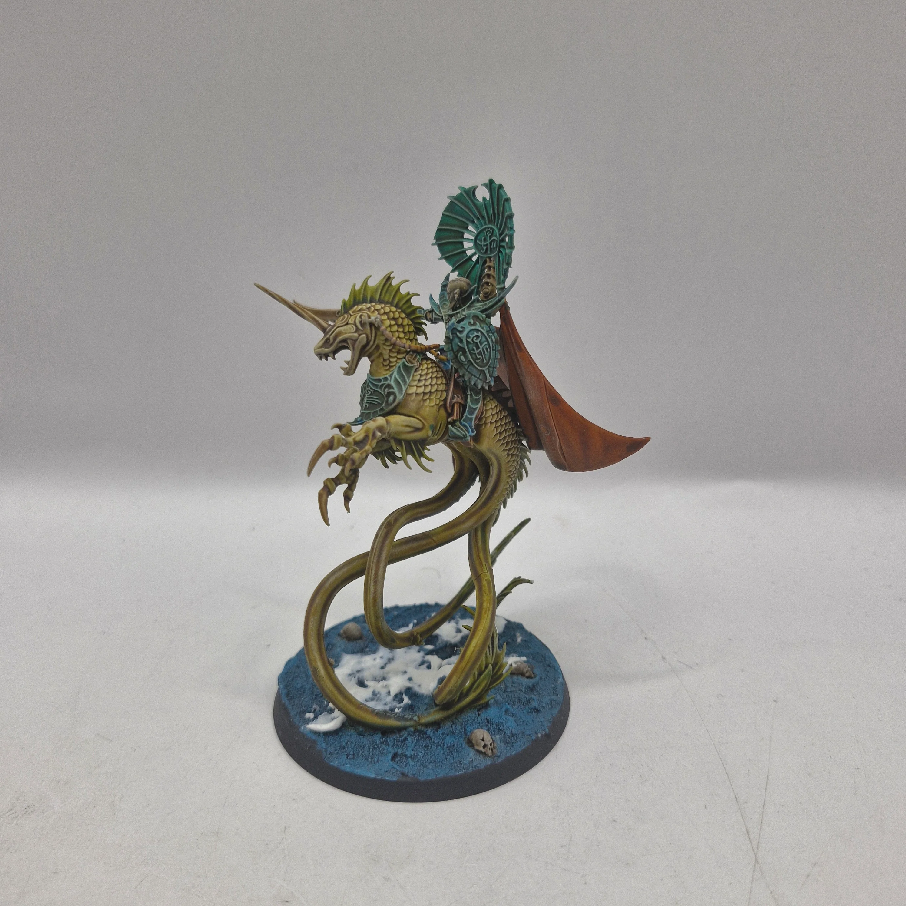 Warhammer Age of Sigmar Idoneth Deepkin Volturnos, High King of the Deep - Painted AD135 - Image 2