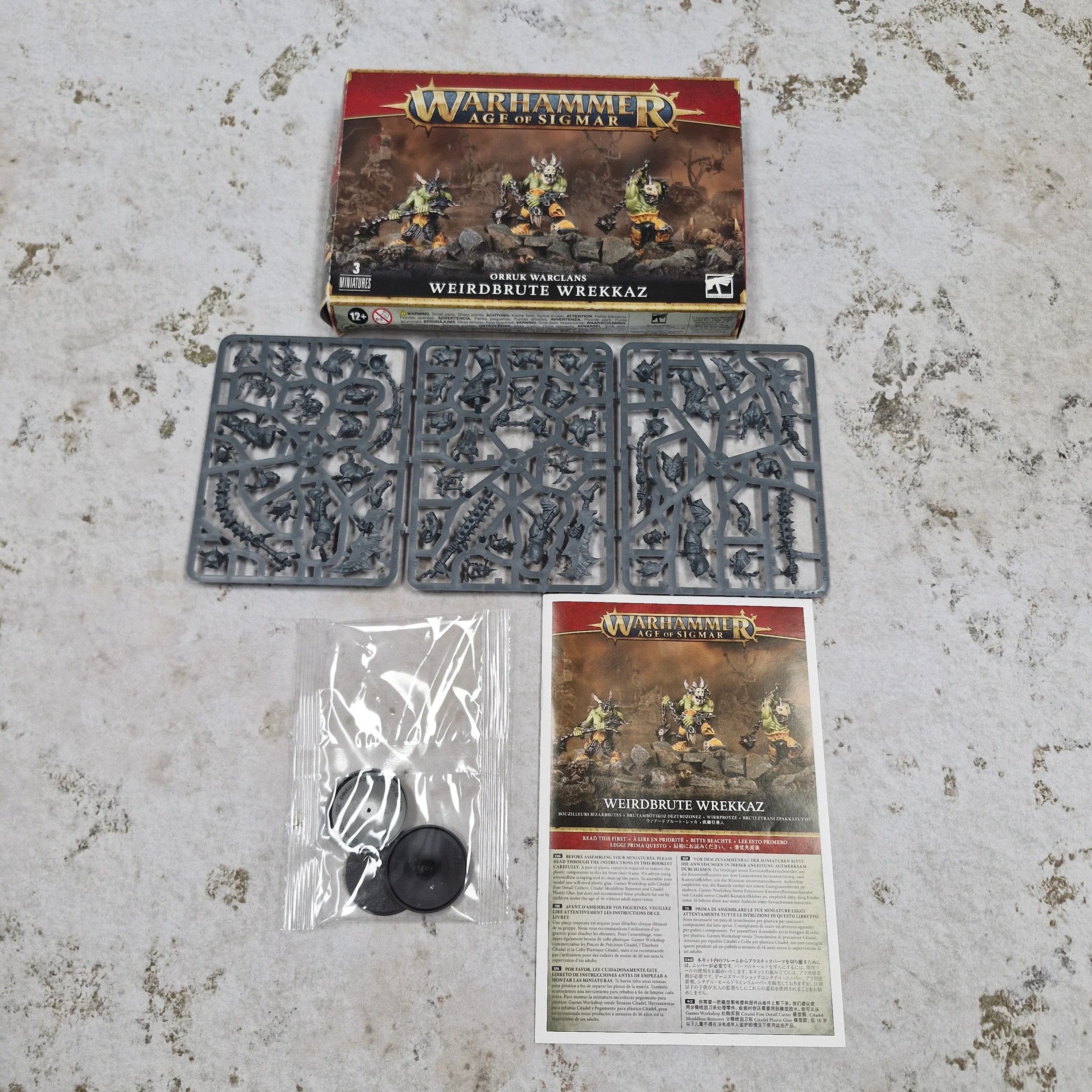 Warhammer Age of Sigmar Orruk Warclans Wierdbrute Wrekkaz - in Box BB226 - Image 3