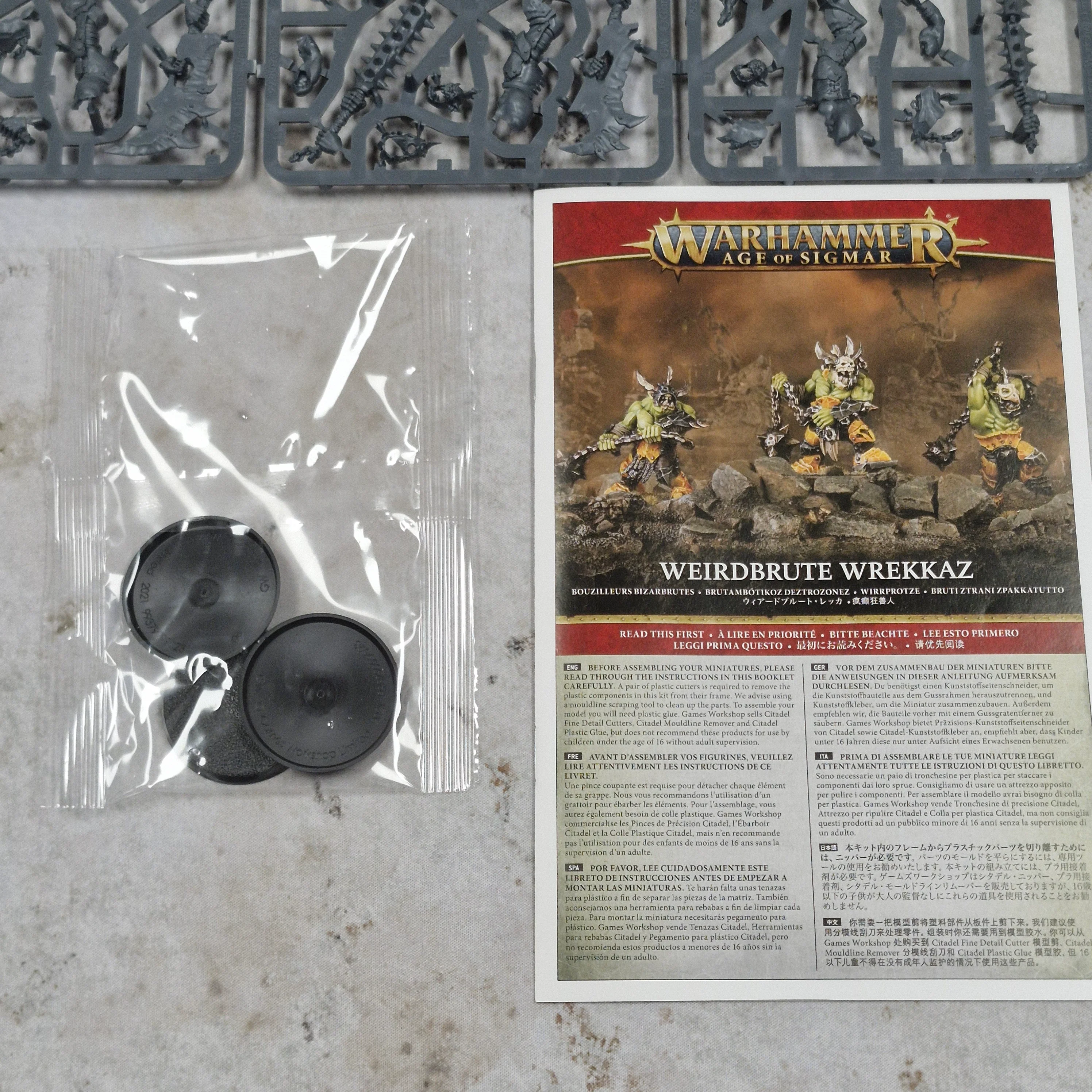 Warhammer Age of Sigmar Orruk Warclans Wierdbrute Wrekkaz - in Box BB226 - Image 4
