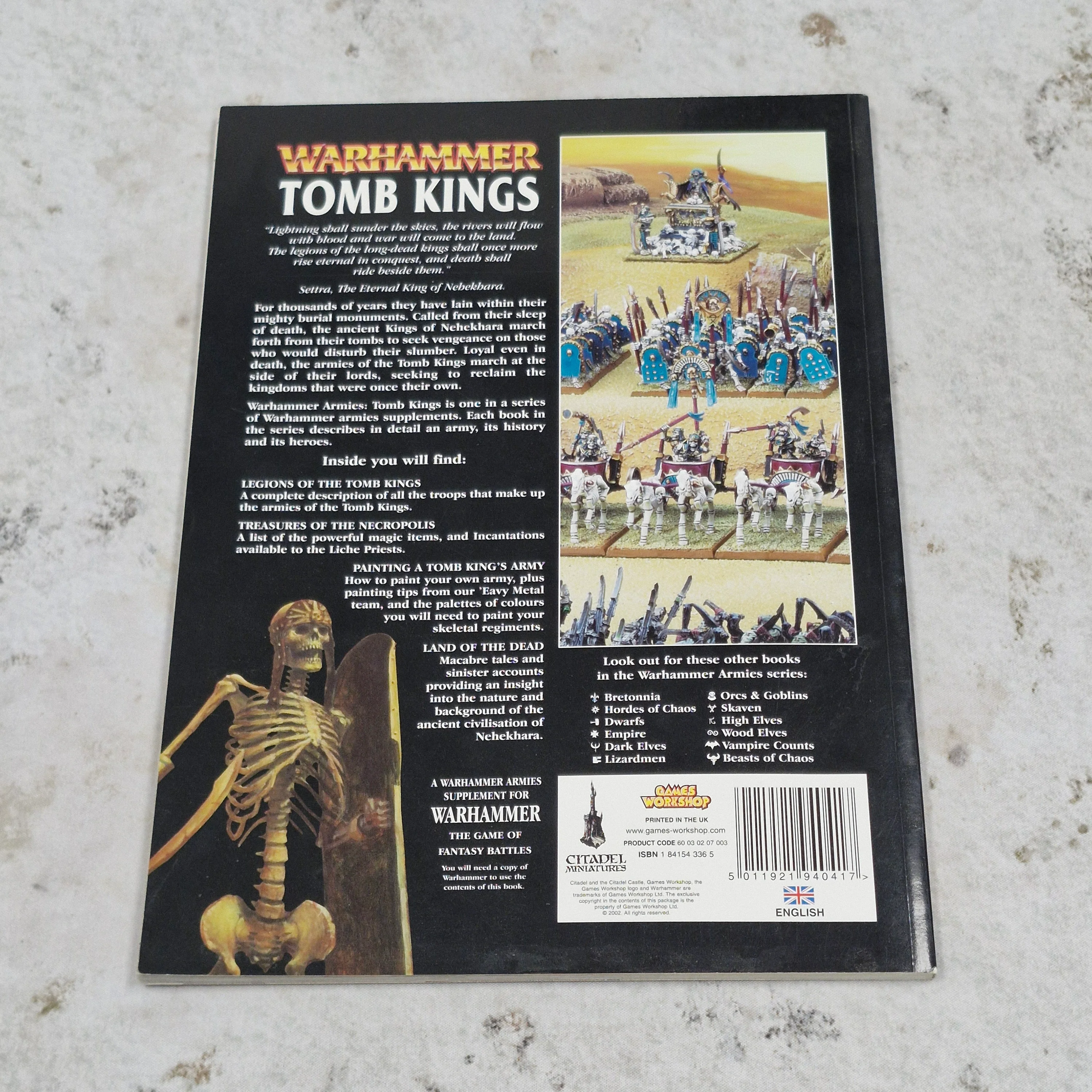 Warhammer Armies Tomb Kings - 6th Edition AV629 - Image 3