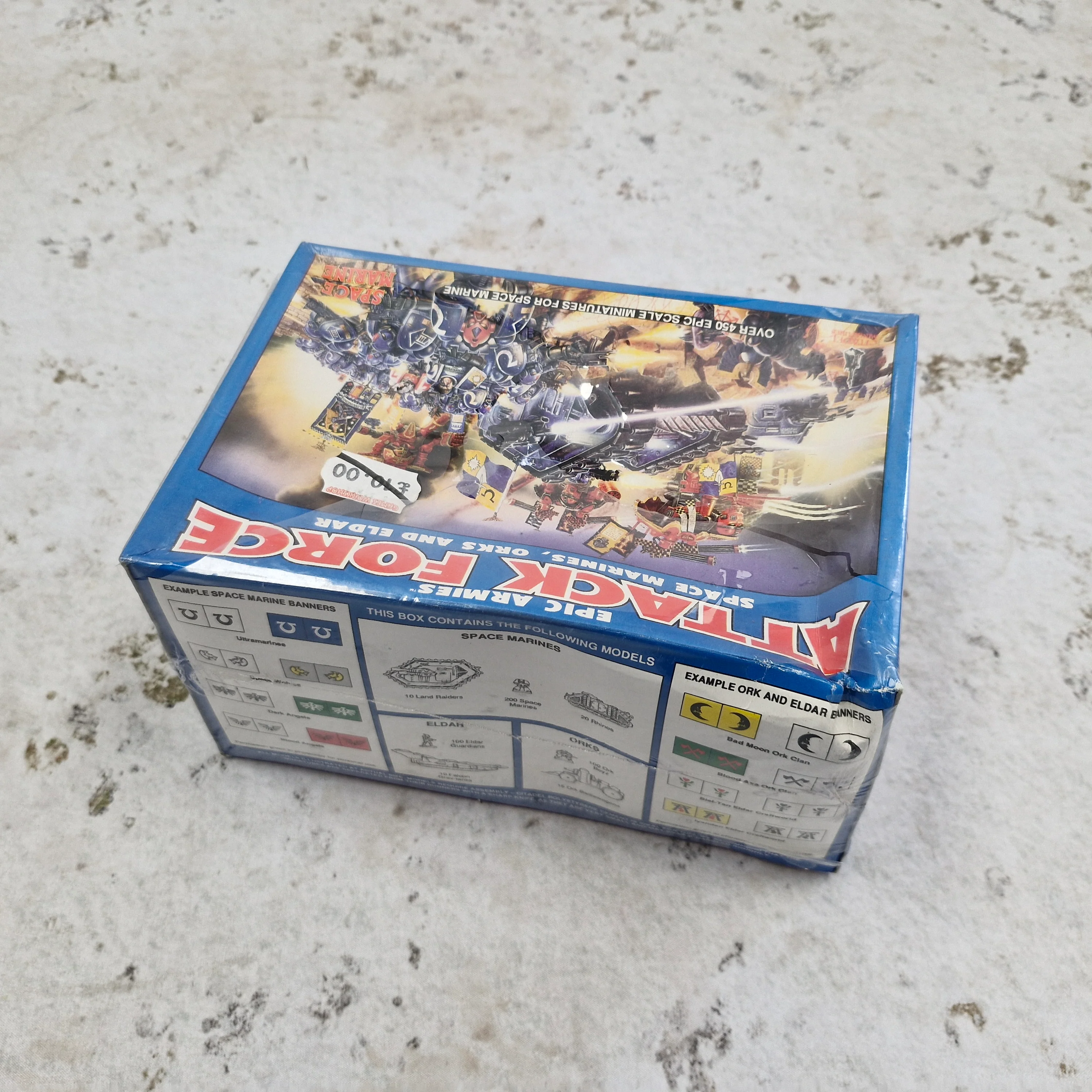 Warhammer Epic Space Marine Attack Force - Sealed - Cellophane damaged AY208 - Image 5