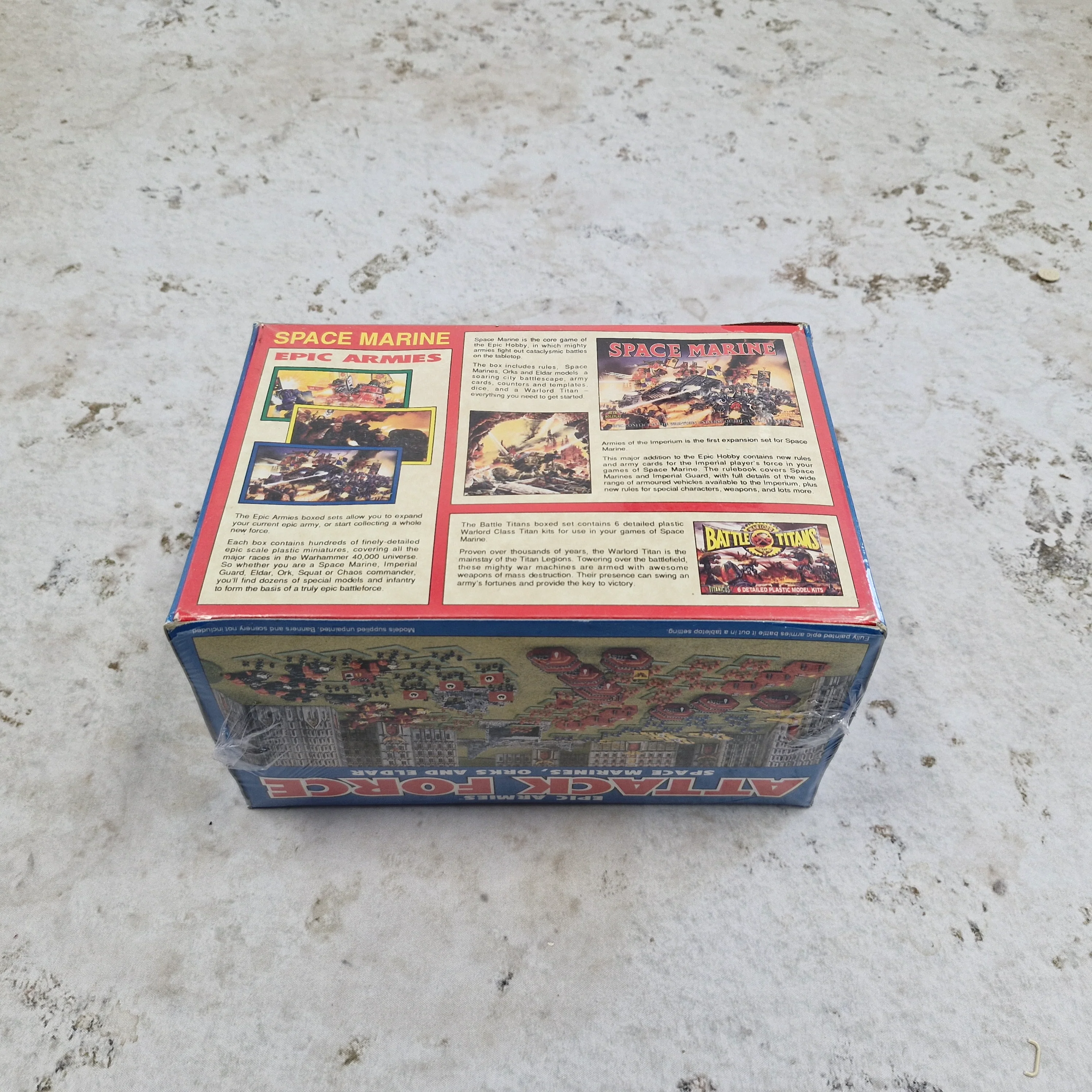 Warhammer Epic Space Marine Attack Force - Sealed - Cellophane damaged AY208 - Image 6
