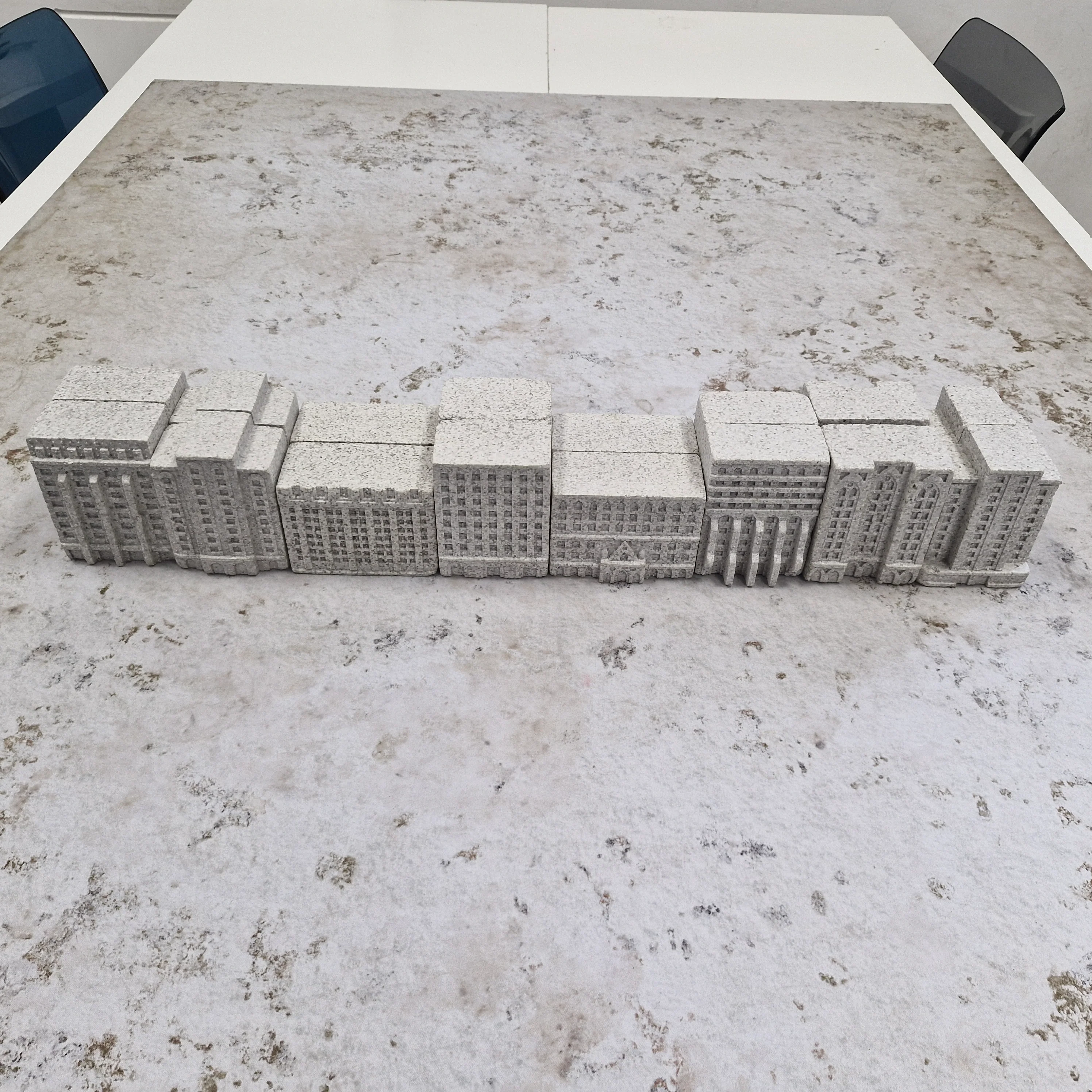 Warhammer Epic Space Marine Polystyrene Buildings AY210