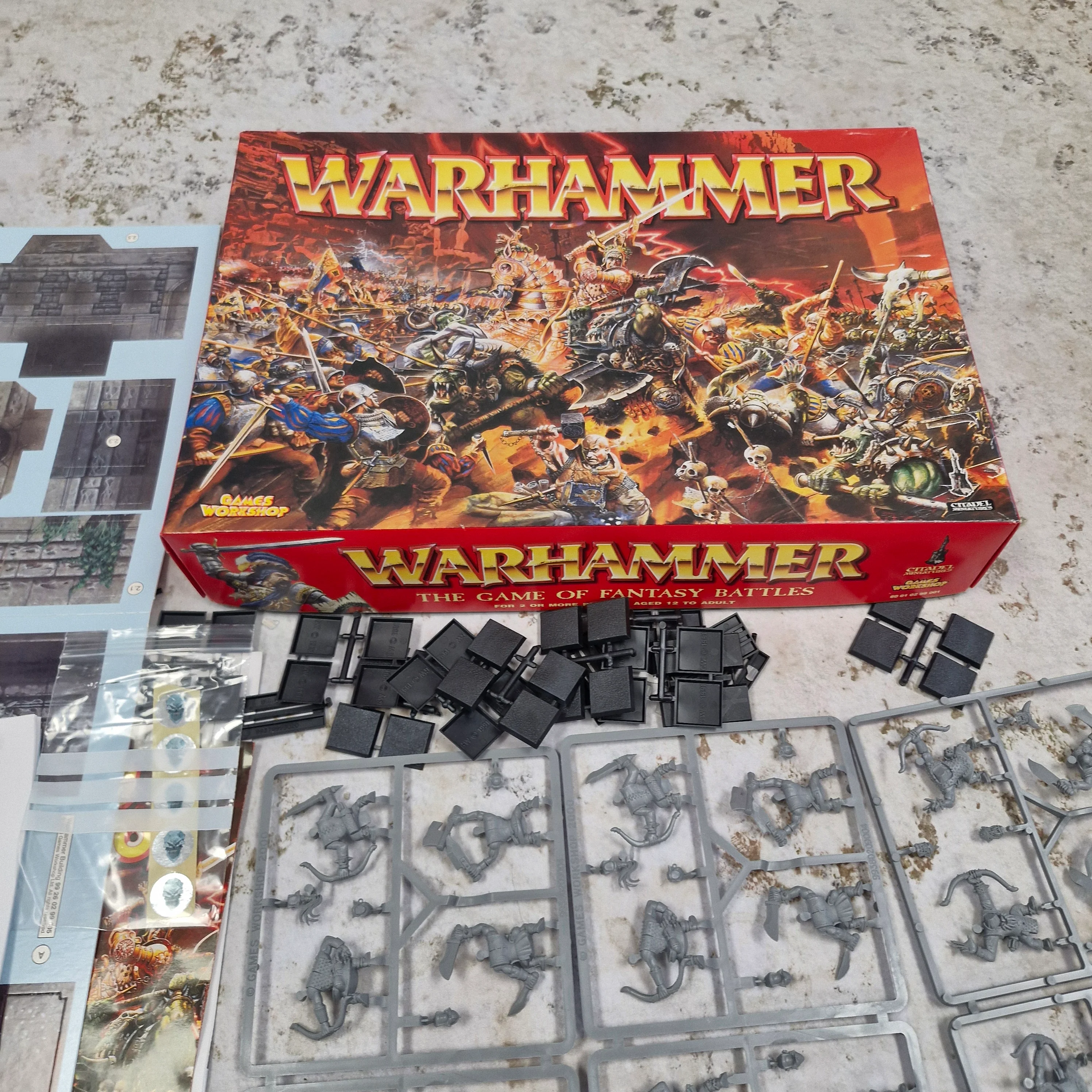 Warhammer Fantasy 6th Edition Starter Set - Orc half and Building AY212 - Image 7