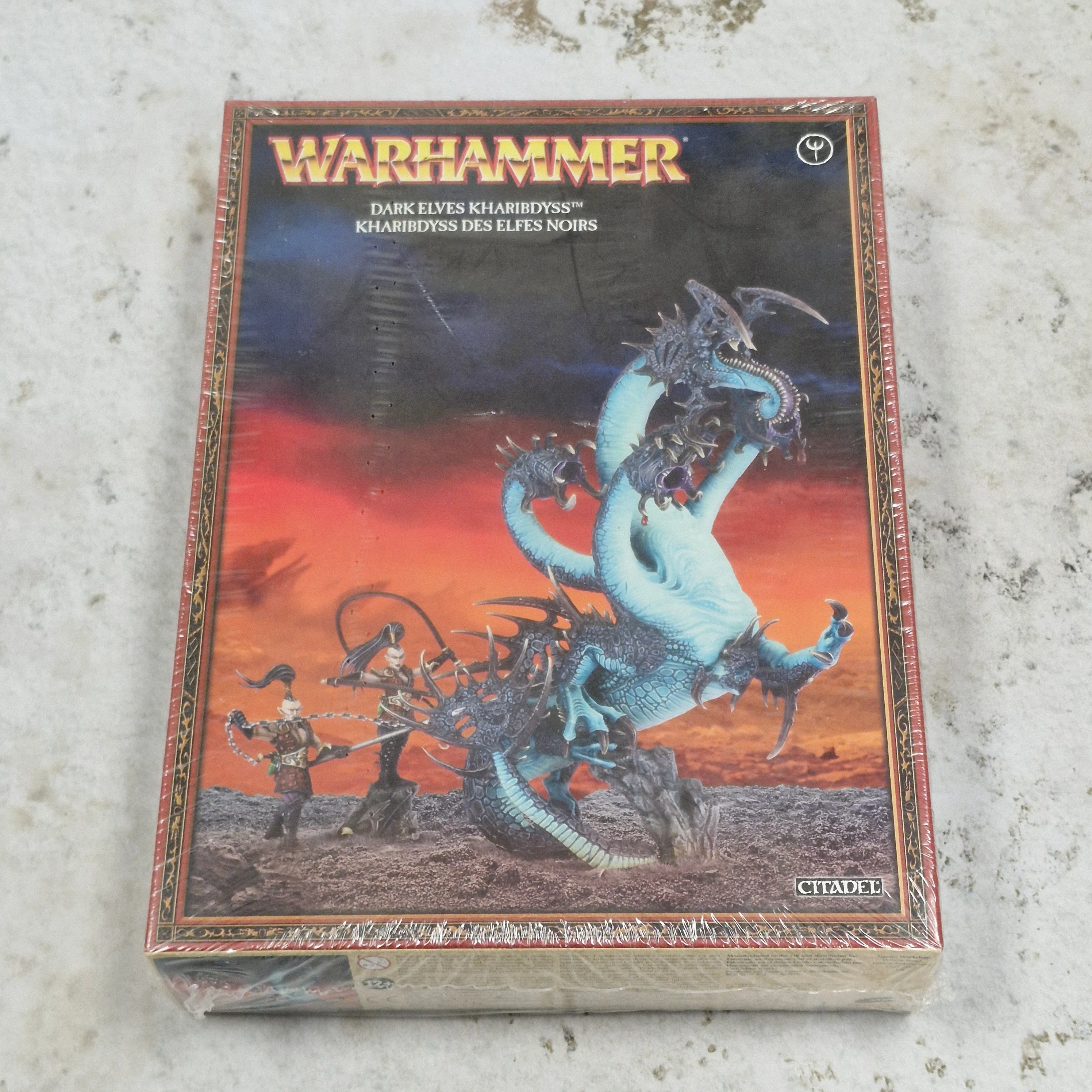 Warhammer Fantasy Dark Elf Kharibdyss / War Hydra - 2nd hand Sealed AY248