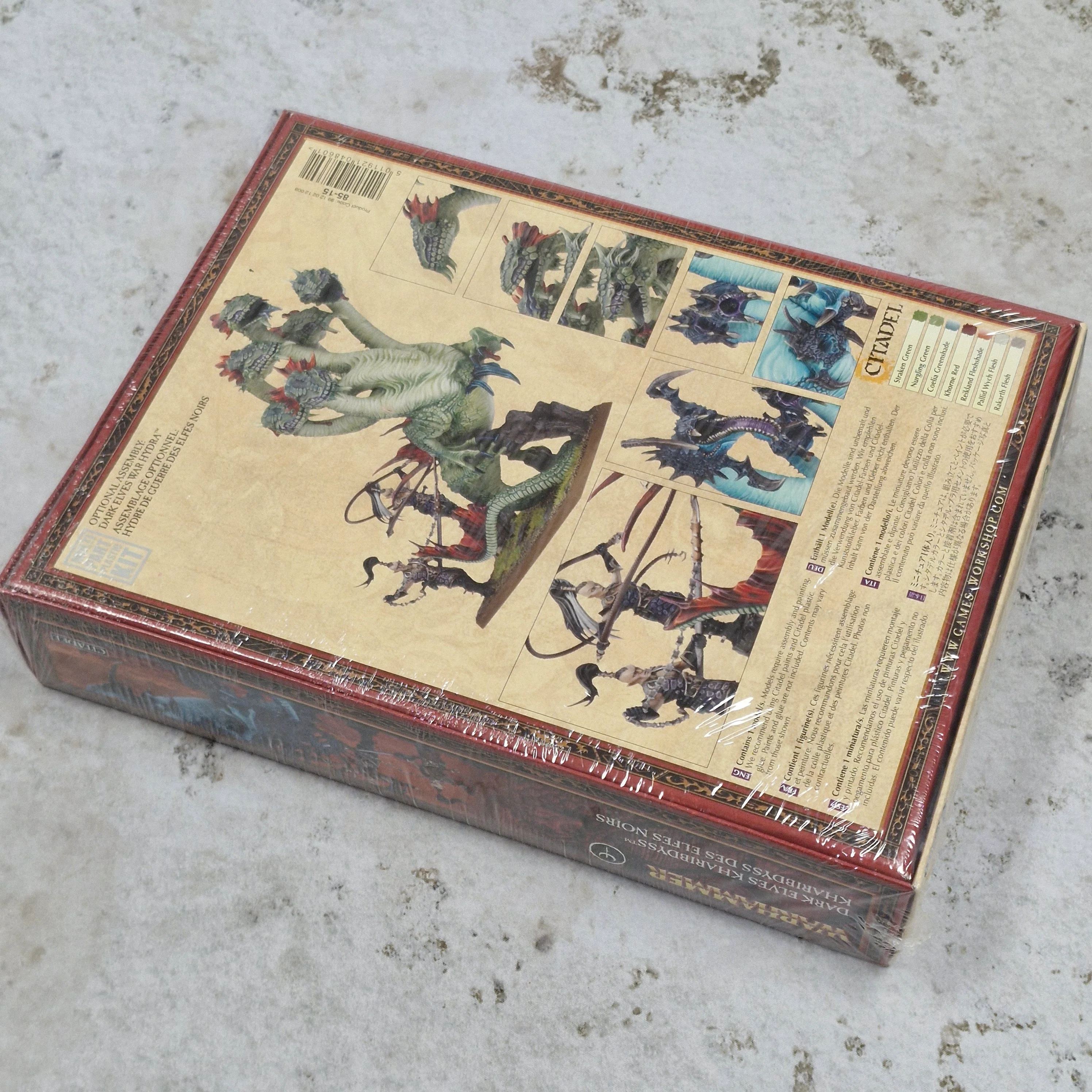 Warhammer Fantasy Dark Elf Kharibdyss / War Hydra - 2nd hand Sealed AY248 - Image 4