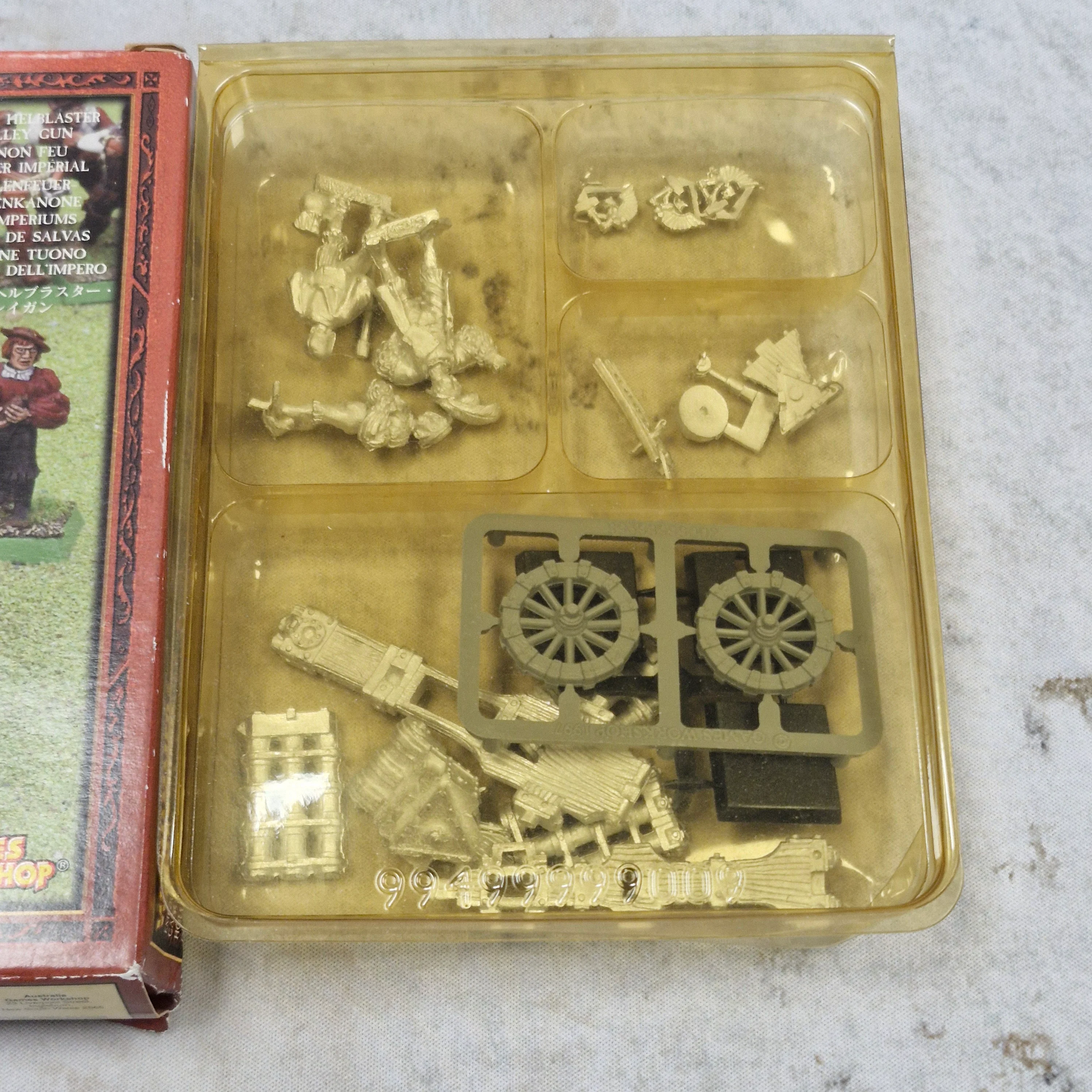 Warhammer Fantasy Empire Helblaster Volley Gun - Metal in Box BD539 - Image 4