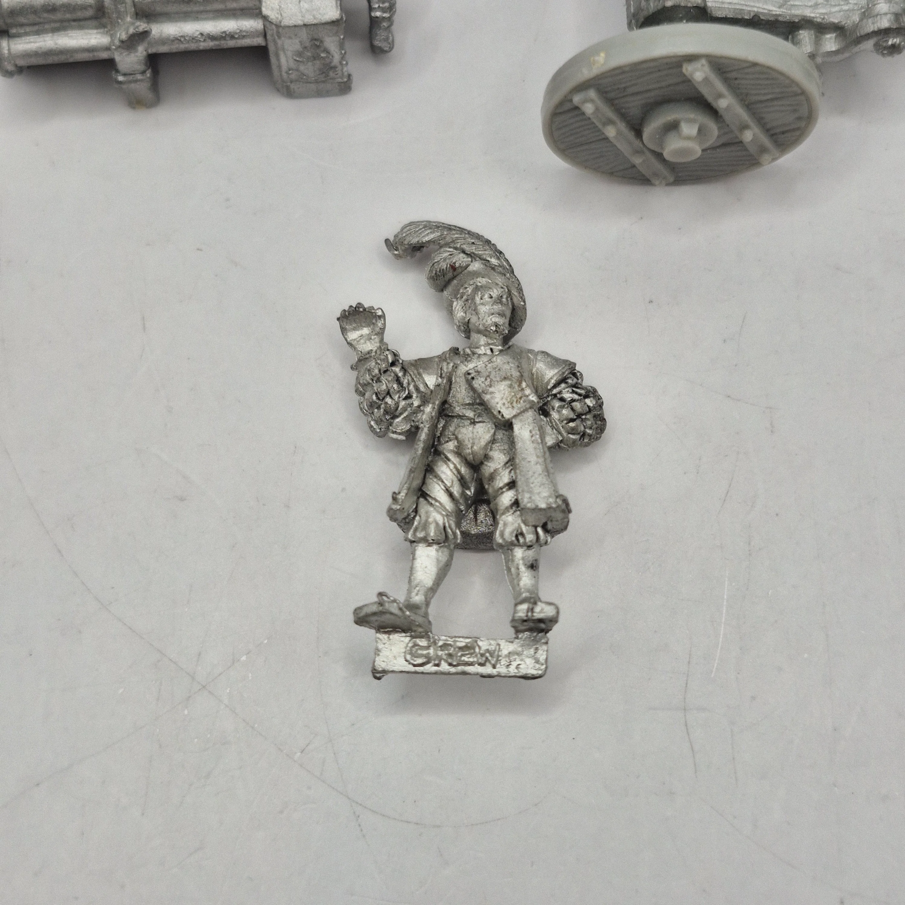 Warhammer Fantasy Empire Hellblaster Volley Gun and Engineer - Metal AI159 - Image 2