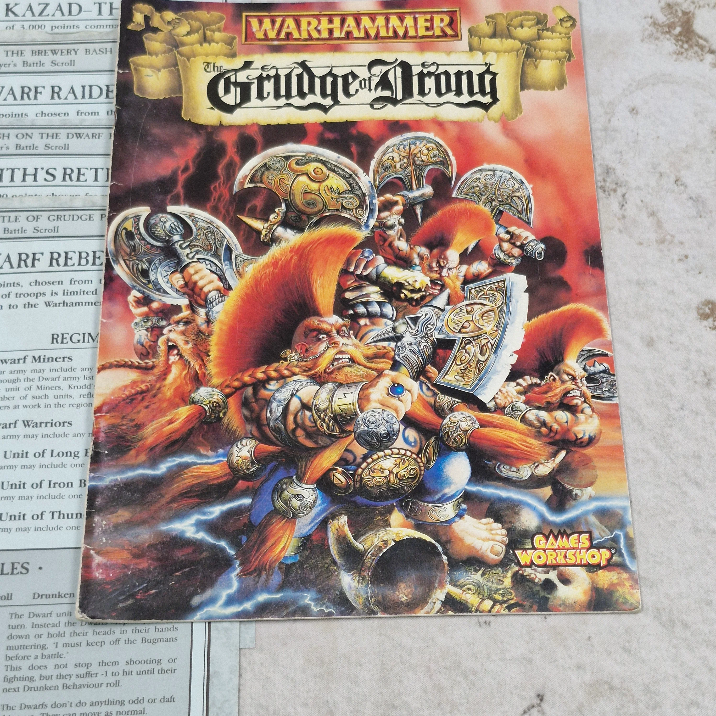 Warhammer Fantasy Grudge of Drong Campaign Book AV641 - Image 2