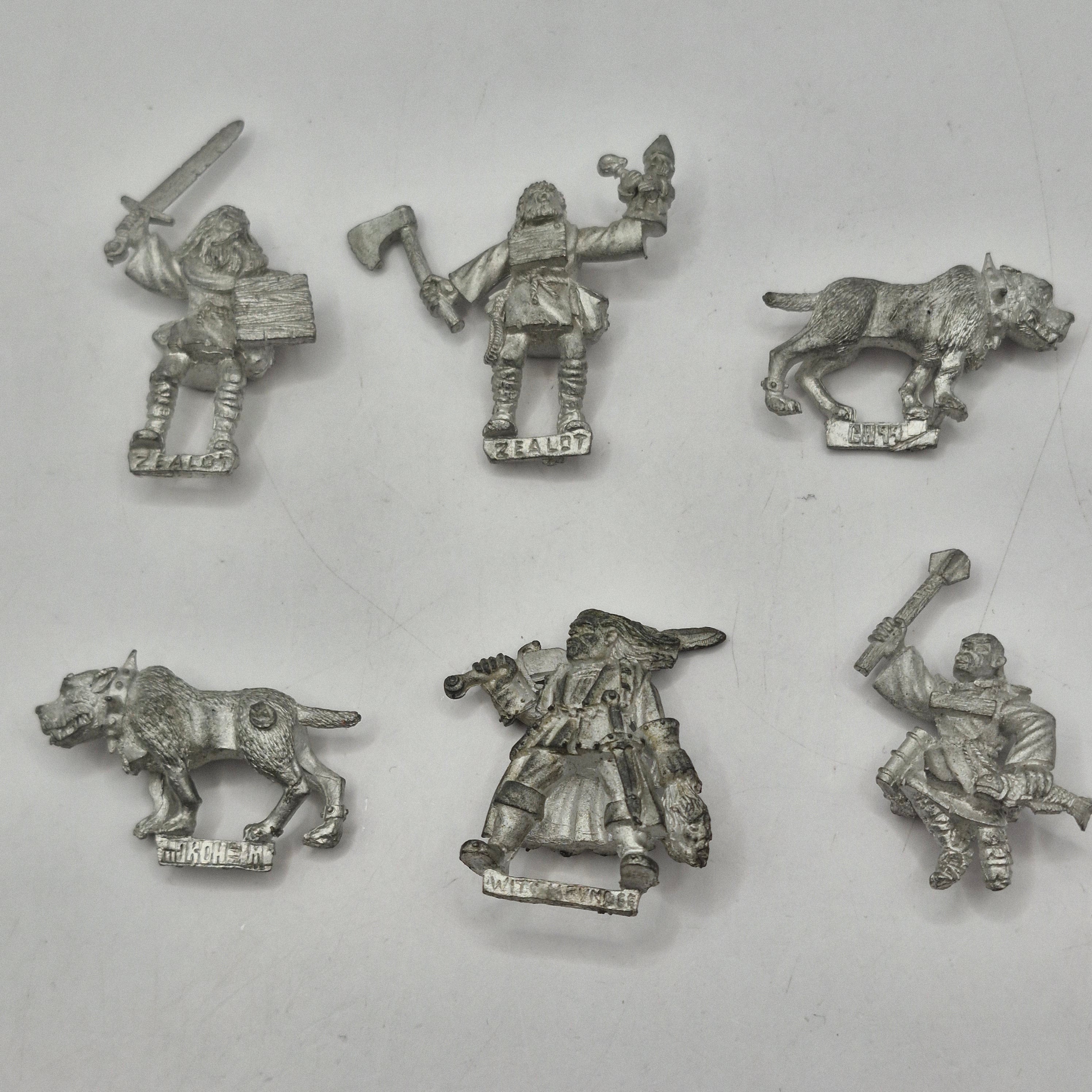 Warhammer Fantasy Mordheim Witch Hunters with Dogs AA222