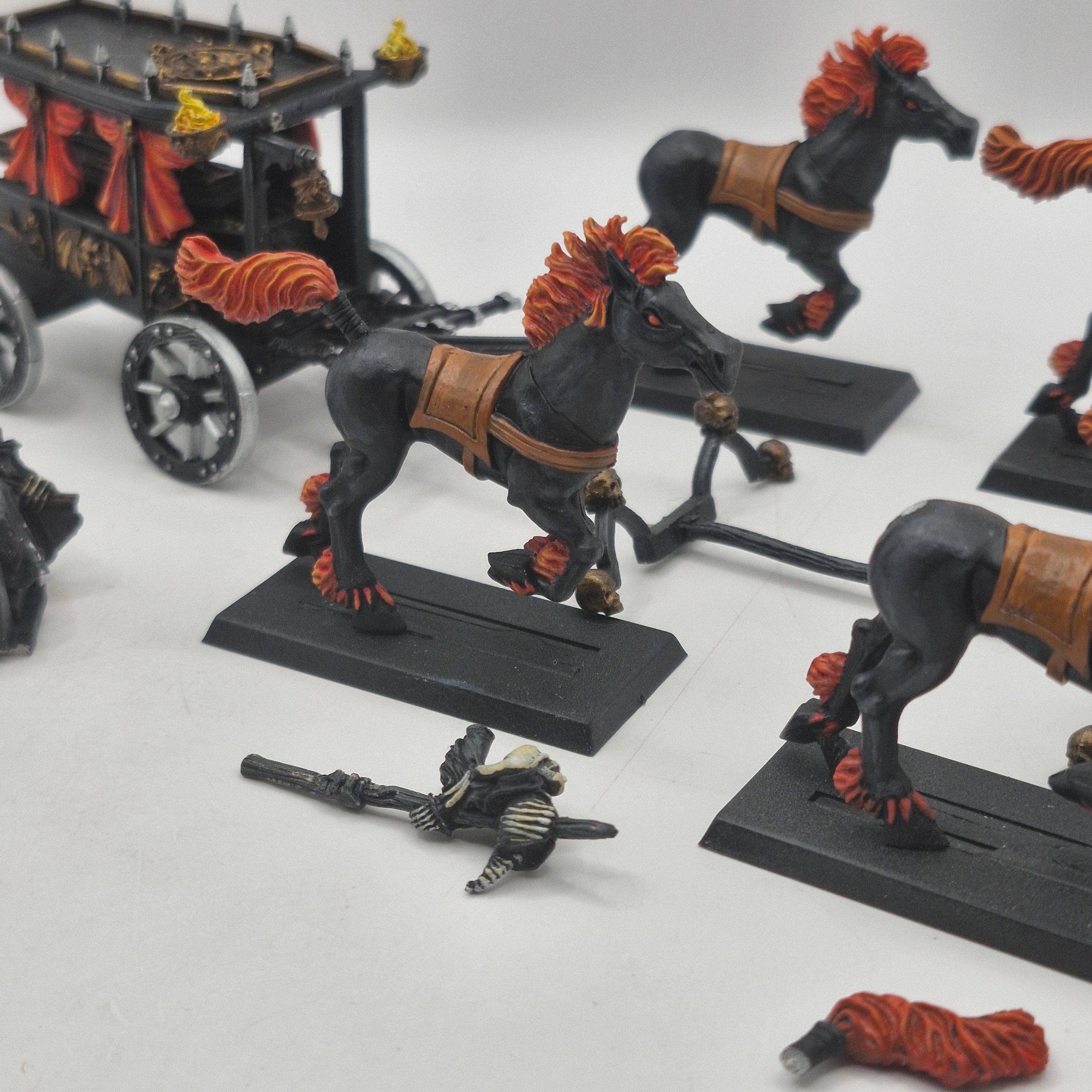 Warhammer Fantasy Vampire Counts Black Coach - Painted AI105 - Image 3