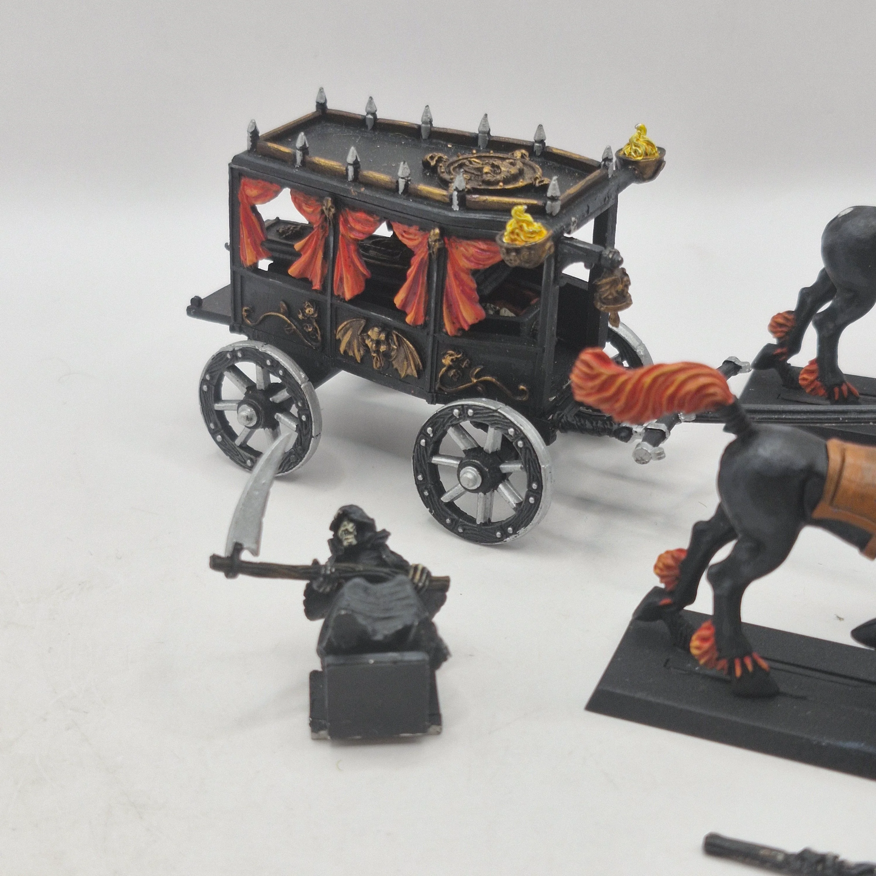 Warhammer Fantasy Vampire Counts Black Coach - Painted AI105 - Image 4