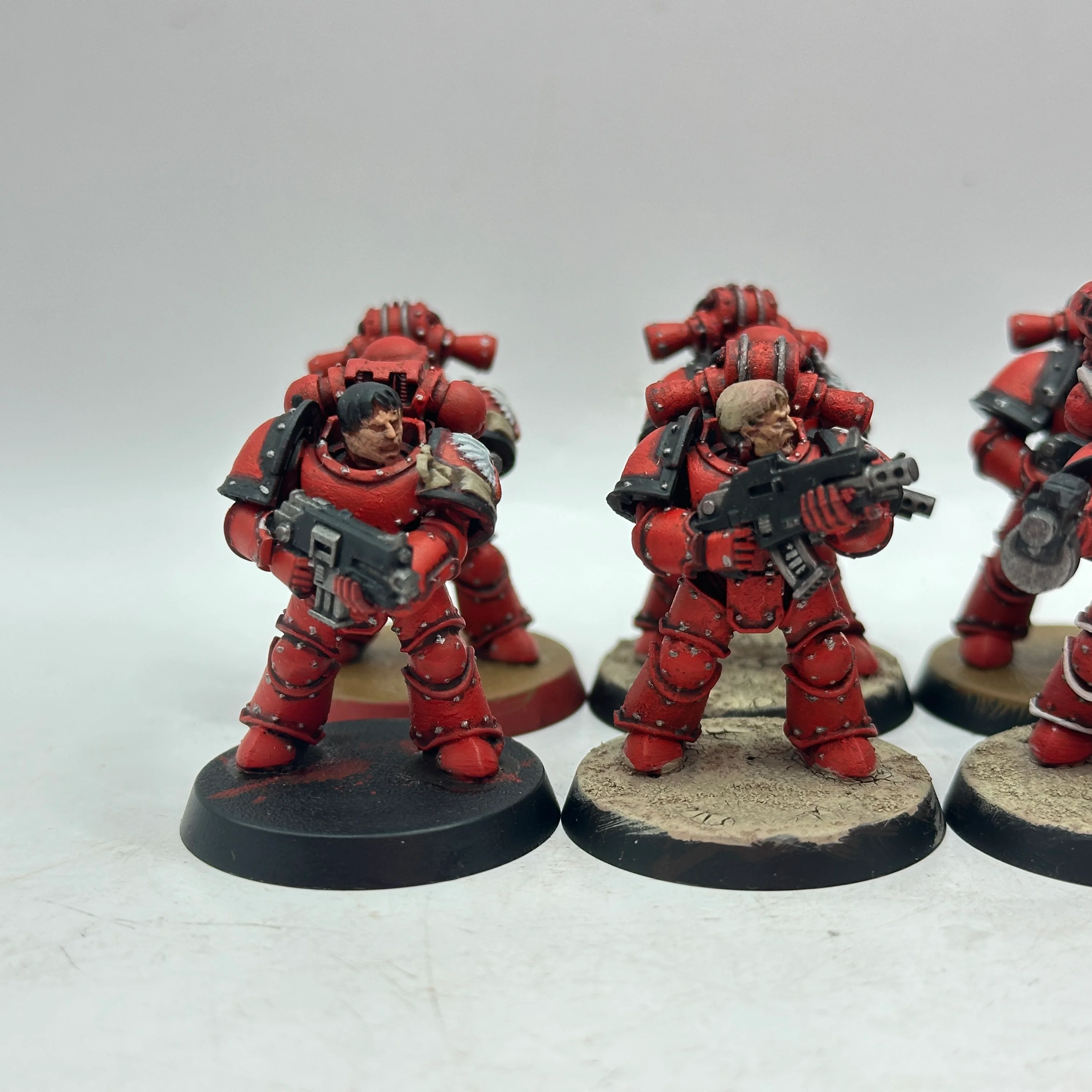 Warhammer Horus Heresy: Space Marine Blood Angels MKIII Tactical Squad (AT060) - Image 2