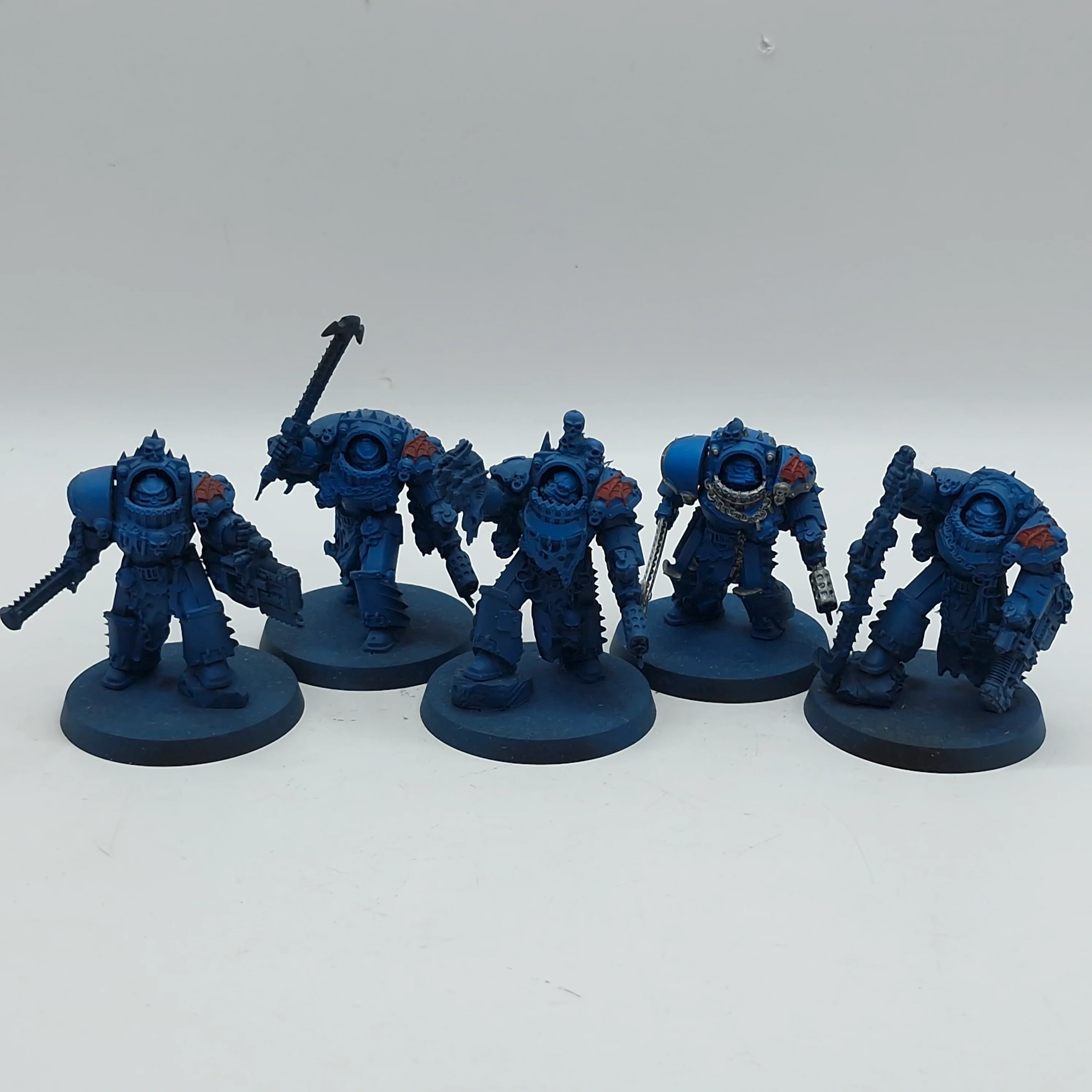 Warhammer Horus Heresy: Space Marine Night Lords Contekar Terminators (AA179)