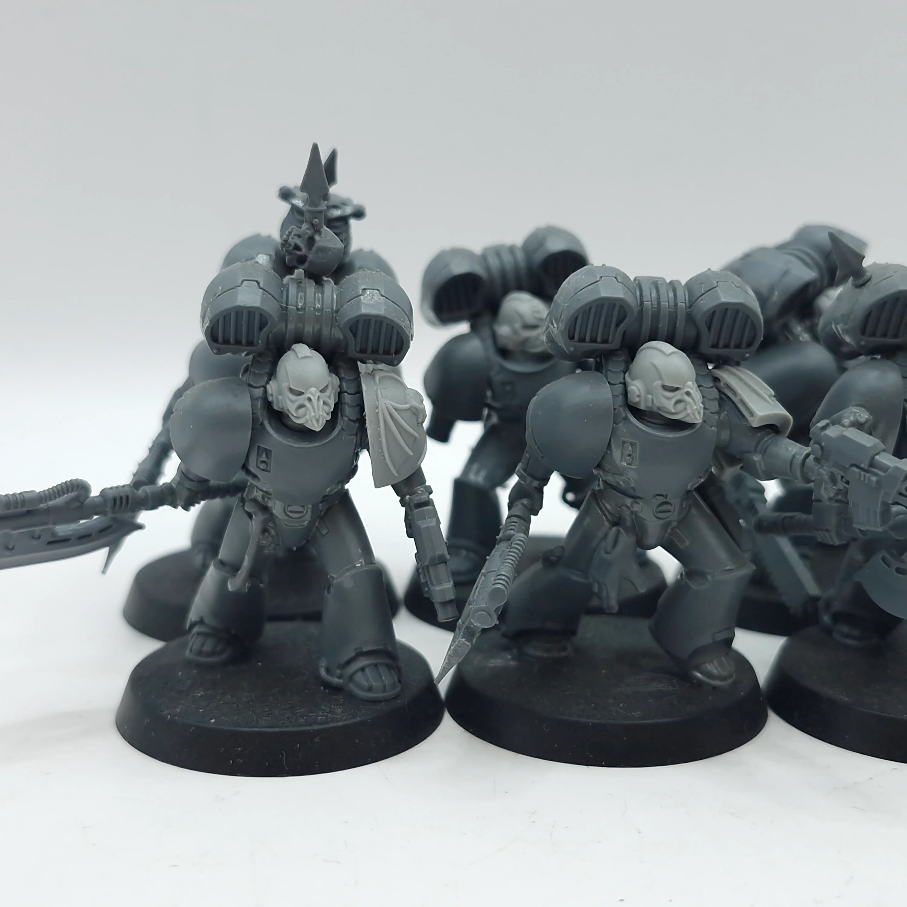 Warhammer Horus Heresy: Space Marine Night Lords MKVI Assault Squad (AE084) - Image 2