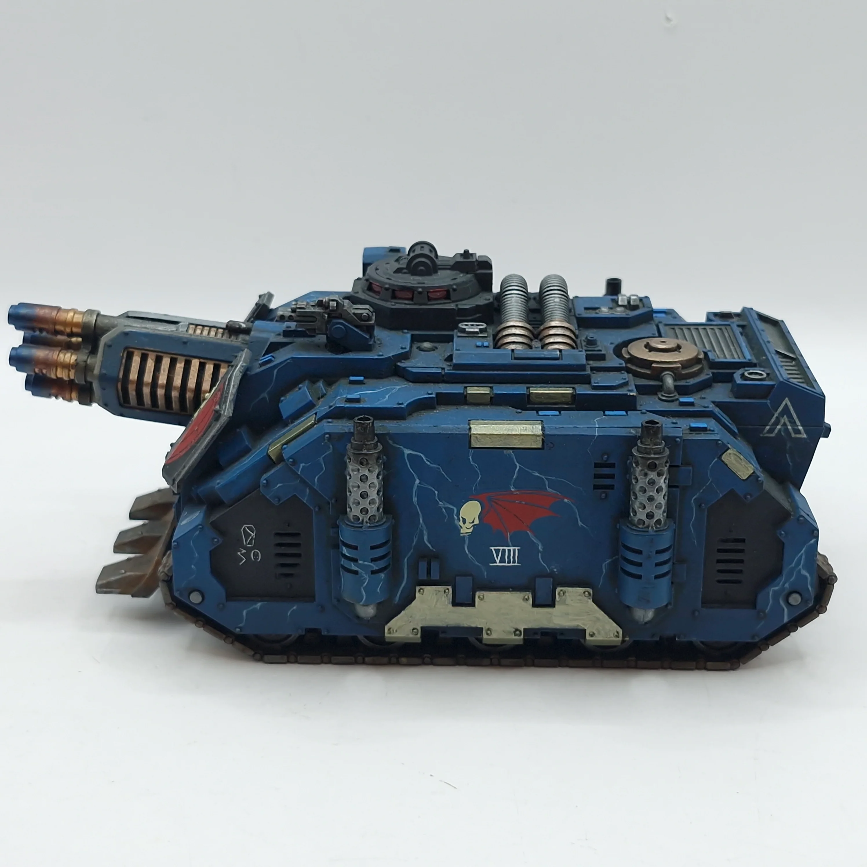 Warhammer Horus Heresy: Space Marine Night Lords Vindicator Laser Destroyer - Painted (AJ005) - Image 4