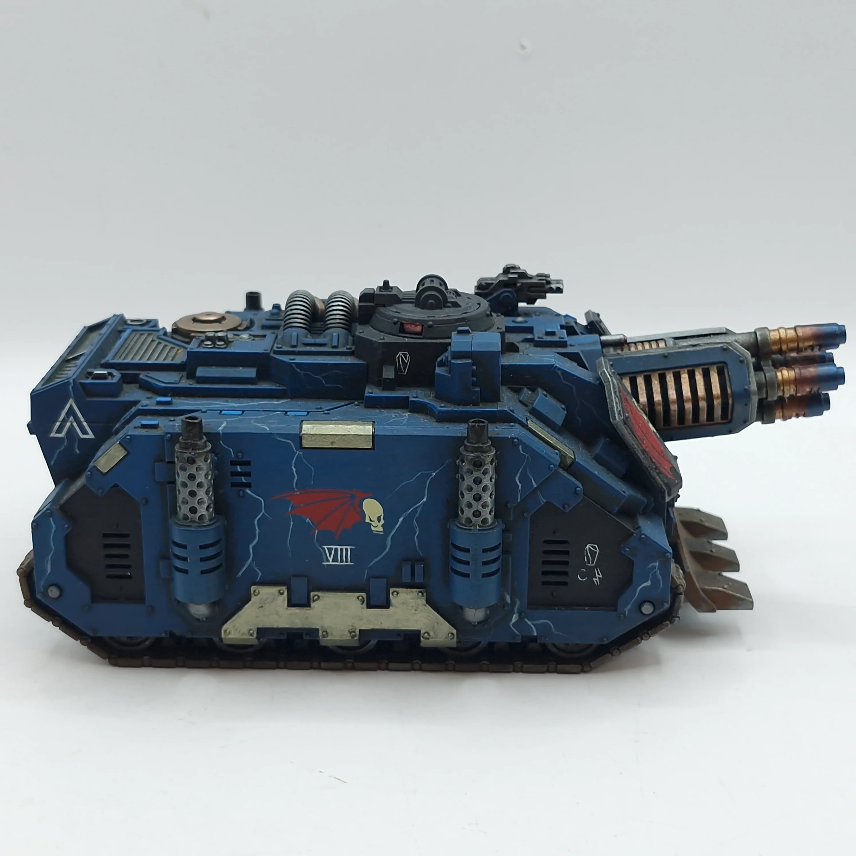 Warhammer Horus Heresy: Space Marine Night Lords Vindicator Laser Destroyer - Painted (AJ005) - Image 7