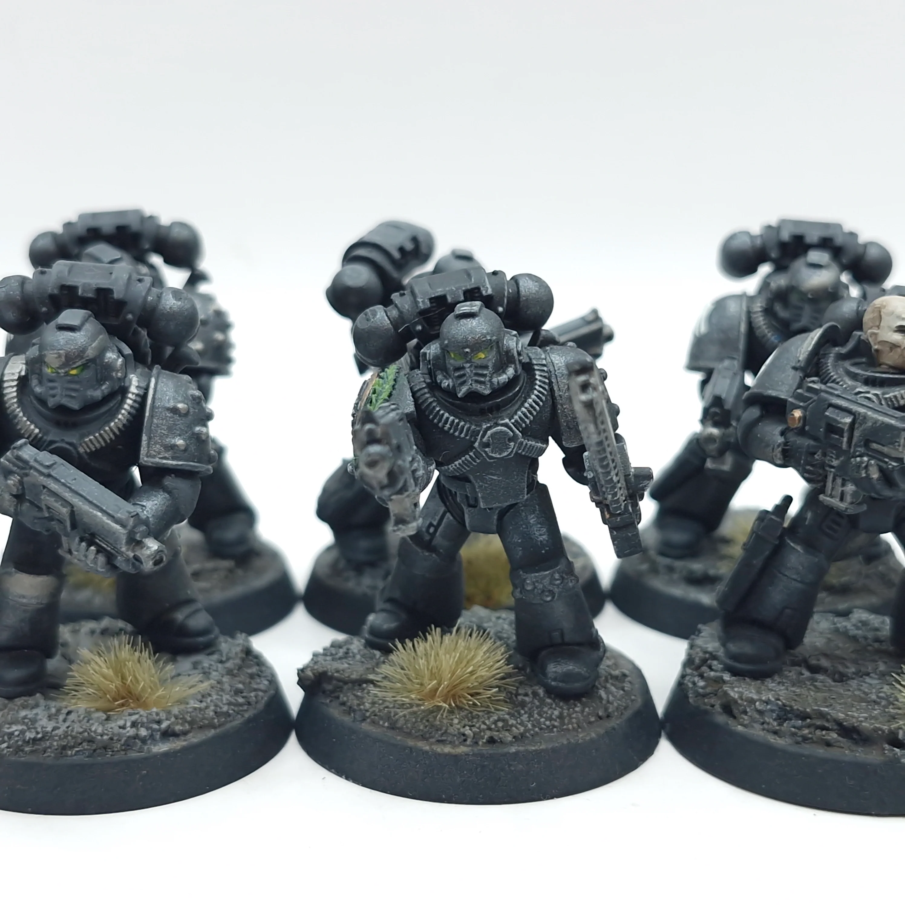 Warhammer Horus Heresy: Space Marine Raven Guard MKIV Tactical Squad - Painted (AQ044) - Image 3