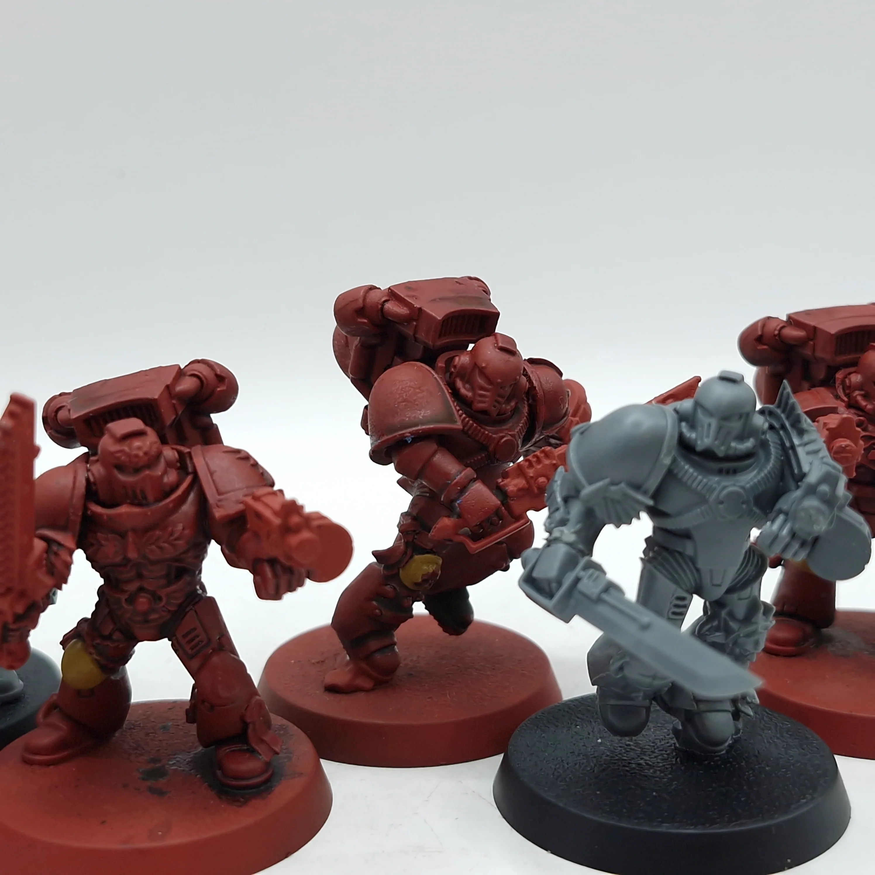 Warhammer Horus Heresy: Space Marines Blood Angels Assault Squad (AJ060) - Image 6