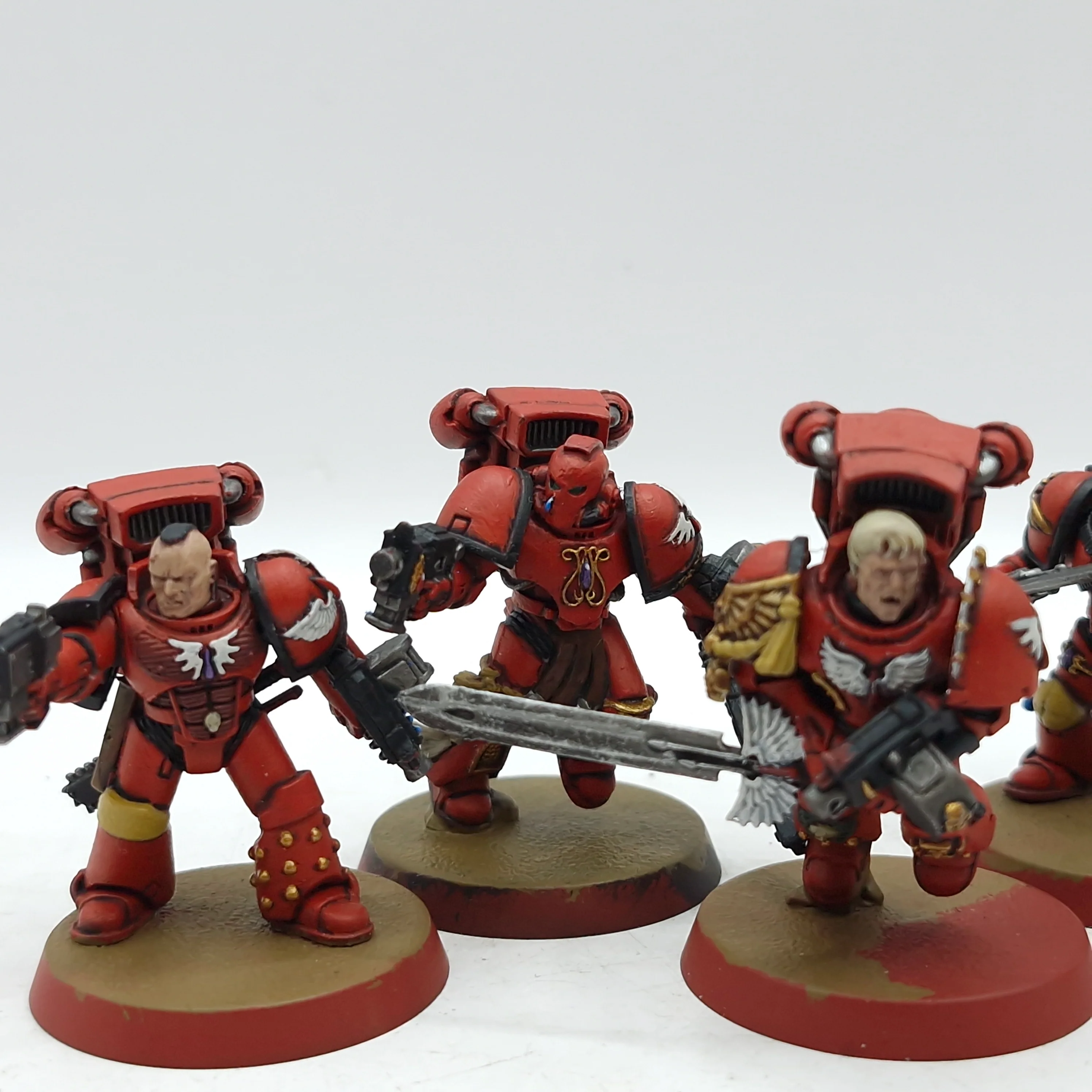 Warhammer Horus Heresy: Space Marines Blood Angels Assault Squad (BH024) - Image 3