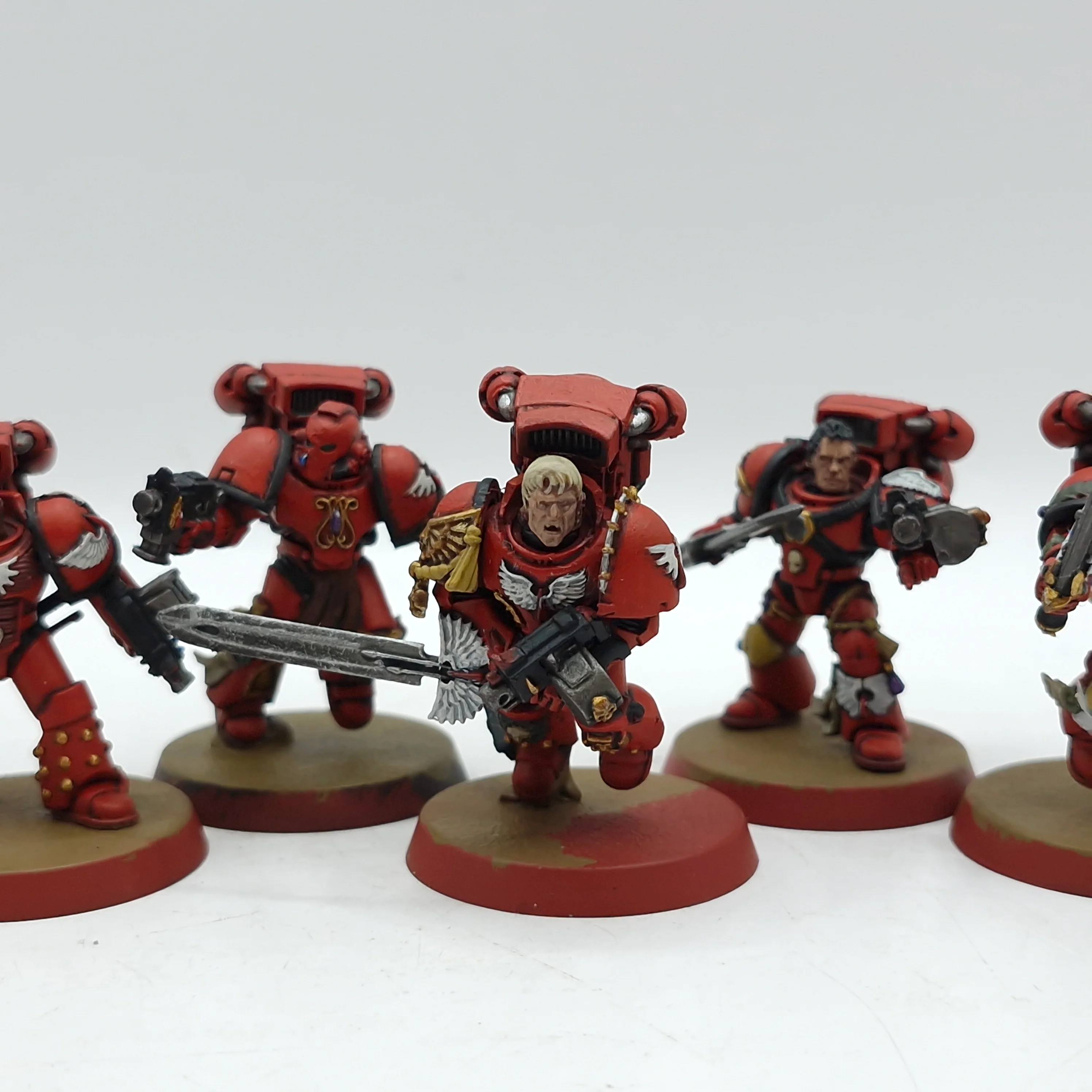 Warhammer Horus Heresy: Space Marines Blood Angels Assault Squad (BH024) - Image 4