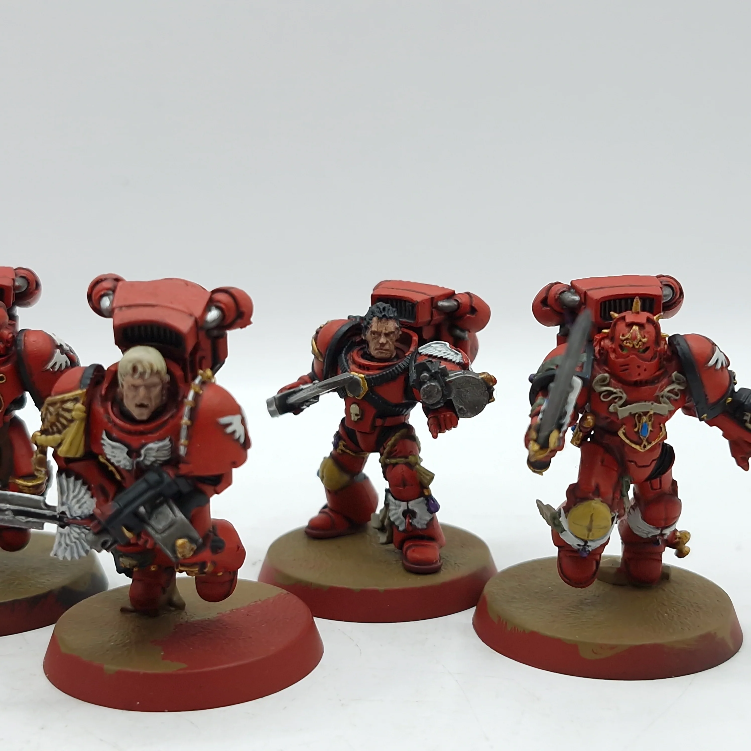 Warhammer Horus Heresy: Space Marines Blood Angels Assault Squad (BH024) - Image 5