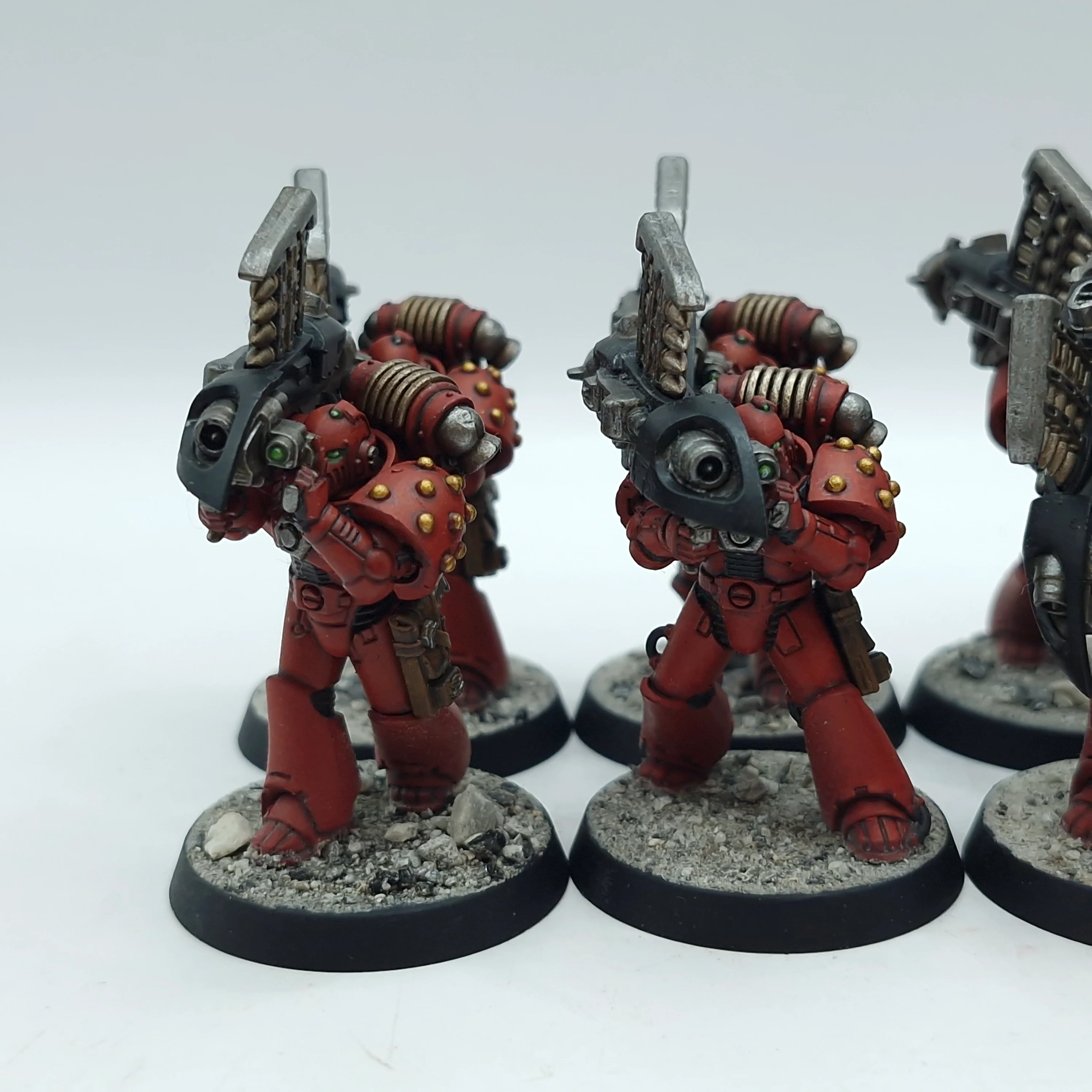 Warhammer Horus Heresy: Space Marines Blood Angels Support Squad - Well Painted (AD231) - Image 2
