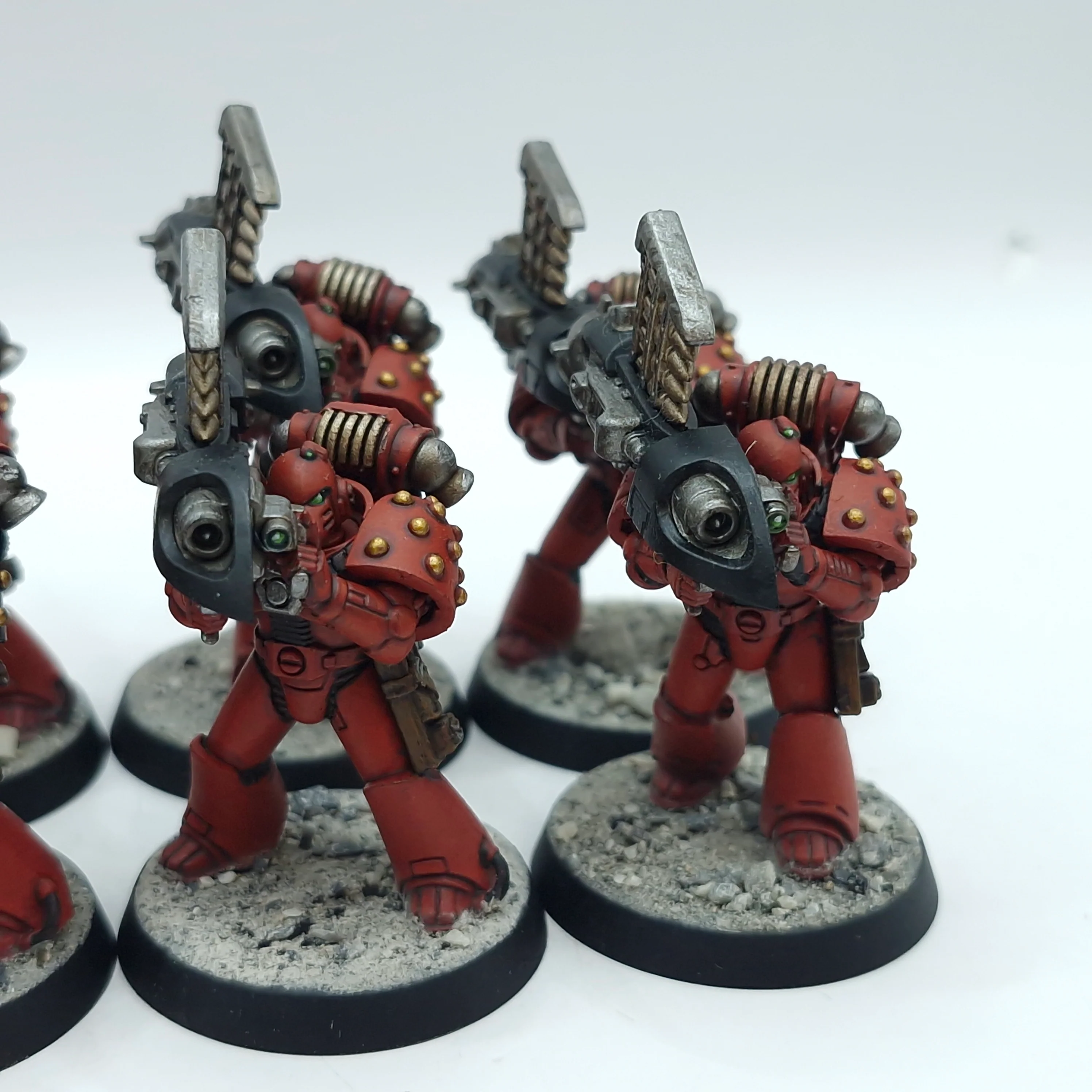 Warhammer Horus Heresy: Space Marines Blood Angels Support Squad - Well Painted (AZ232) - Image 4