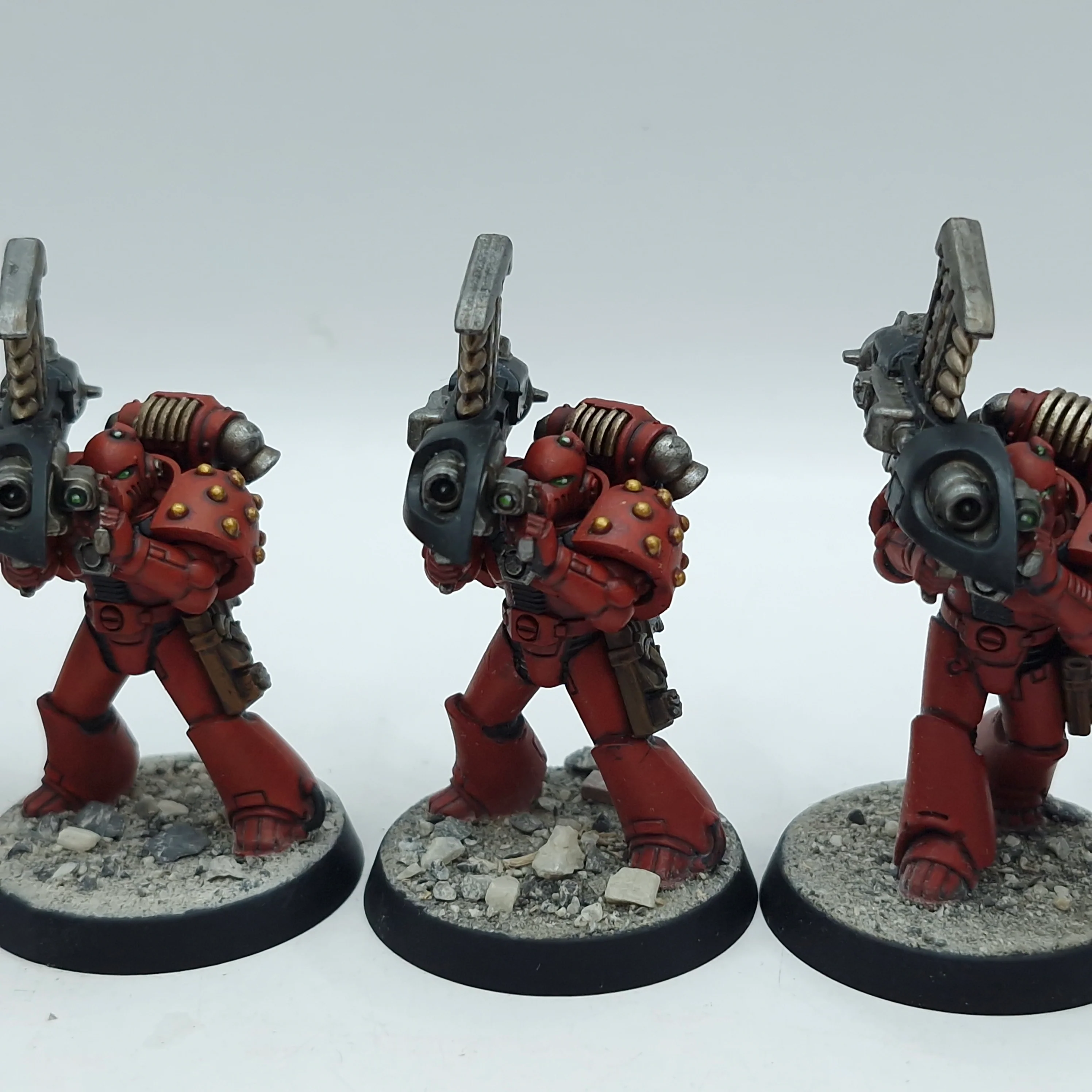 Warhammer Horus Heresy: Space Marines Blood Angels Support Squad - Well Painted (AZ232) - Image 6