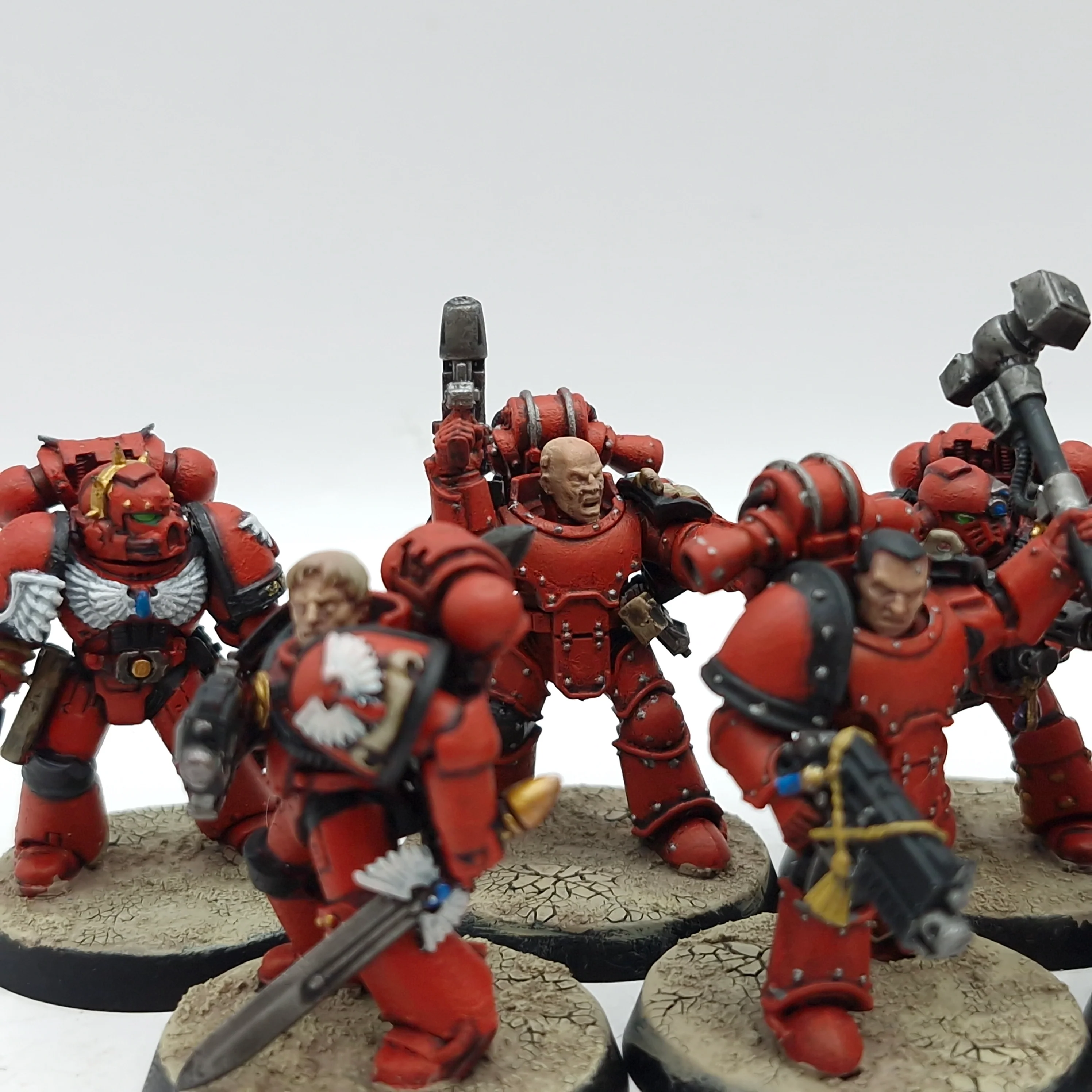 Warhammer Horus Heresy: Space Marines Blood Angels Tactical Squad (AW176) - Image 4