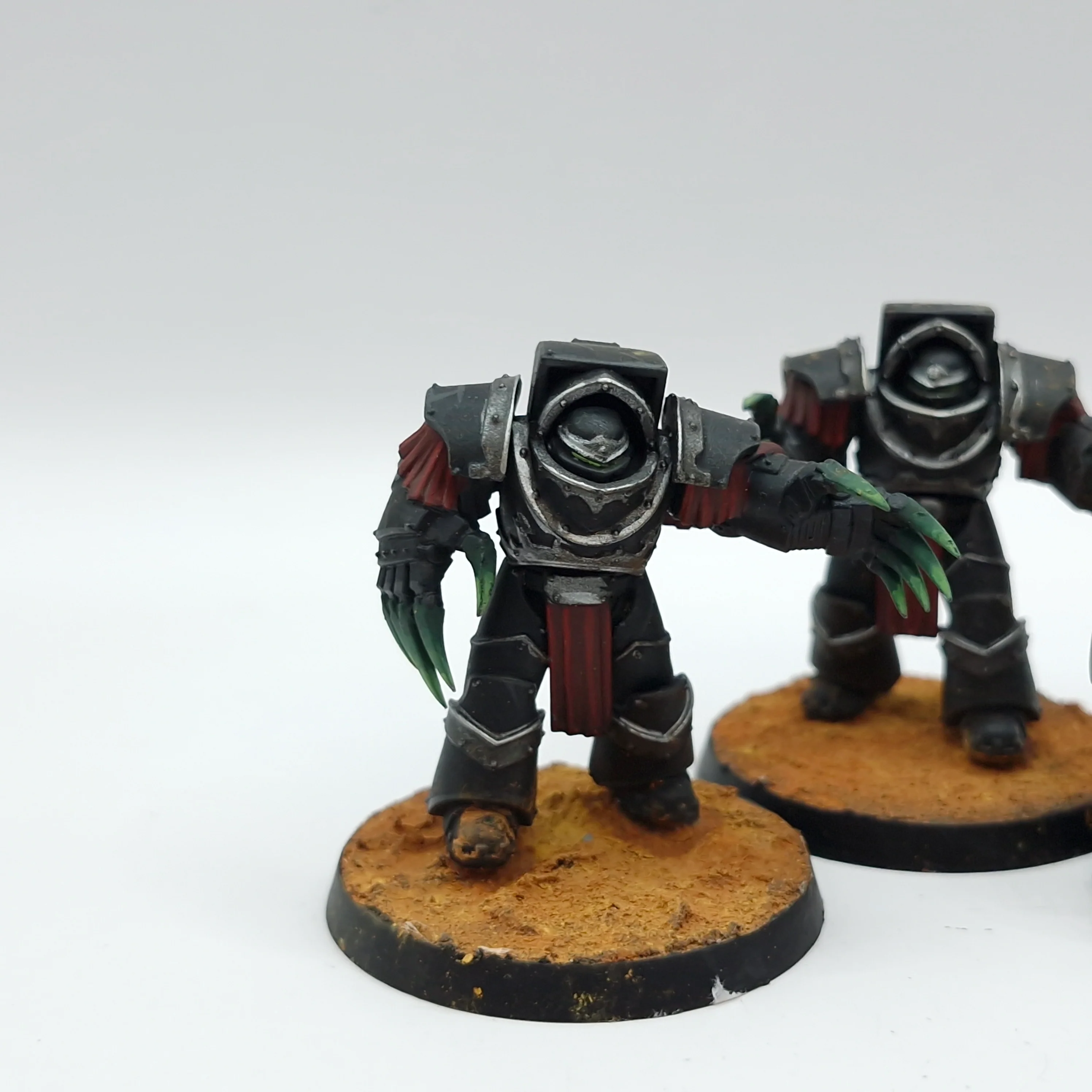 Warhammer Horus Heresy: Space Marines Cataphractii Terminators Old - Well Painted (AH200) - Image 2