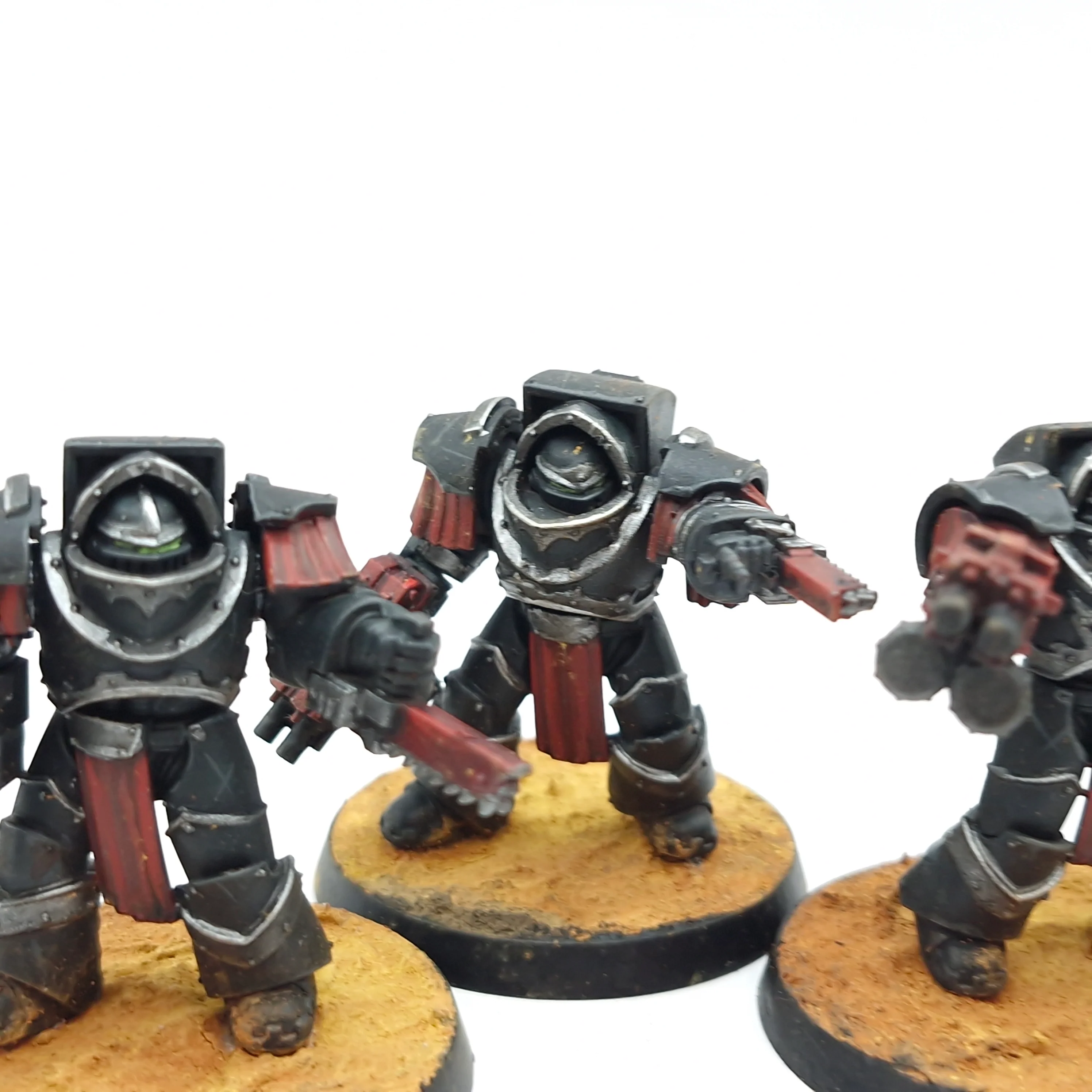 Warhammer Horus Heresy: Space Marines Cataphractii Terminators Old - Well Painted (AN010) - Image 3
