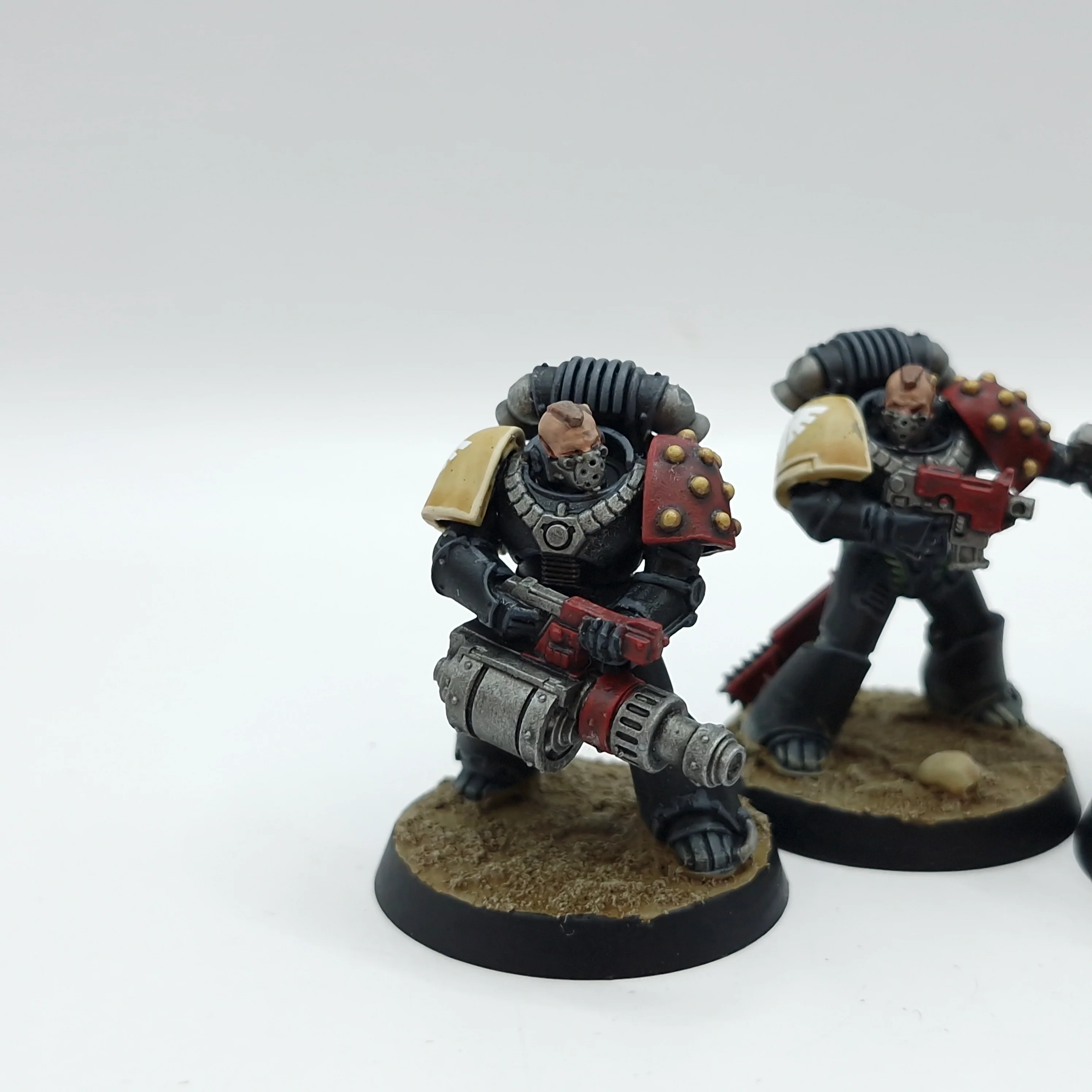 Warhammer Horus Heresy: Space Marines Dark Angels Destroyers - Well Painted (BJ167) - Image 2